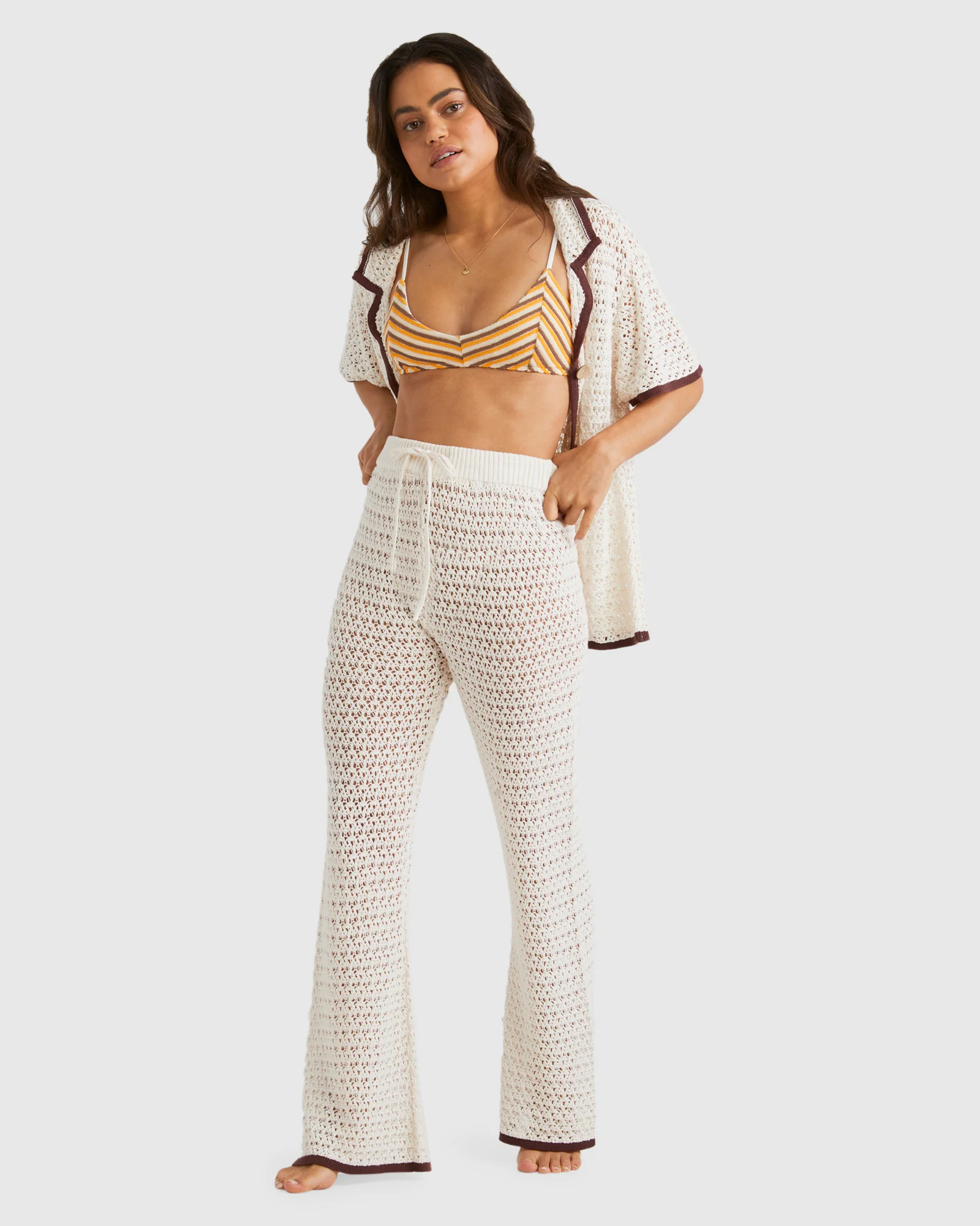 Womens Postcards Pants - Image 2