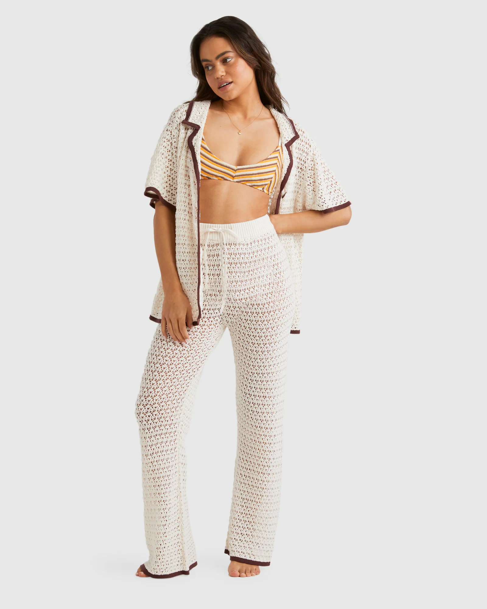 Womens Postcards Pants - Image 5