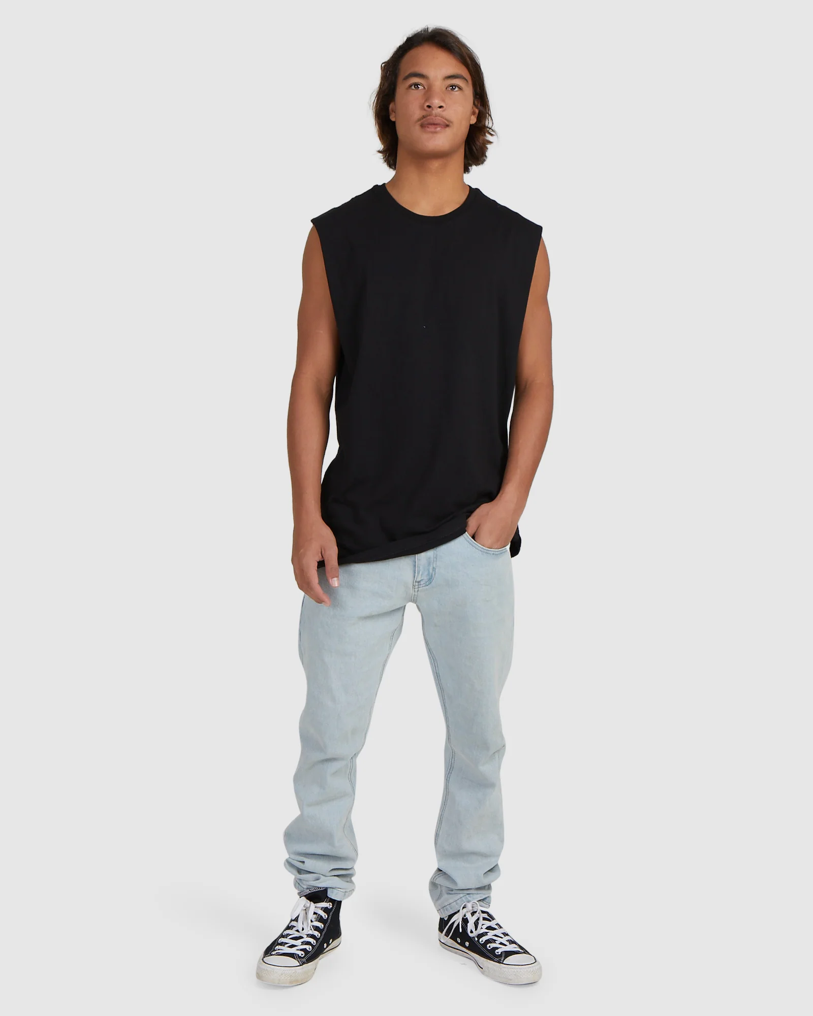 Mens Premium Wave Washed Tank Top - Image 5