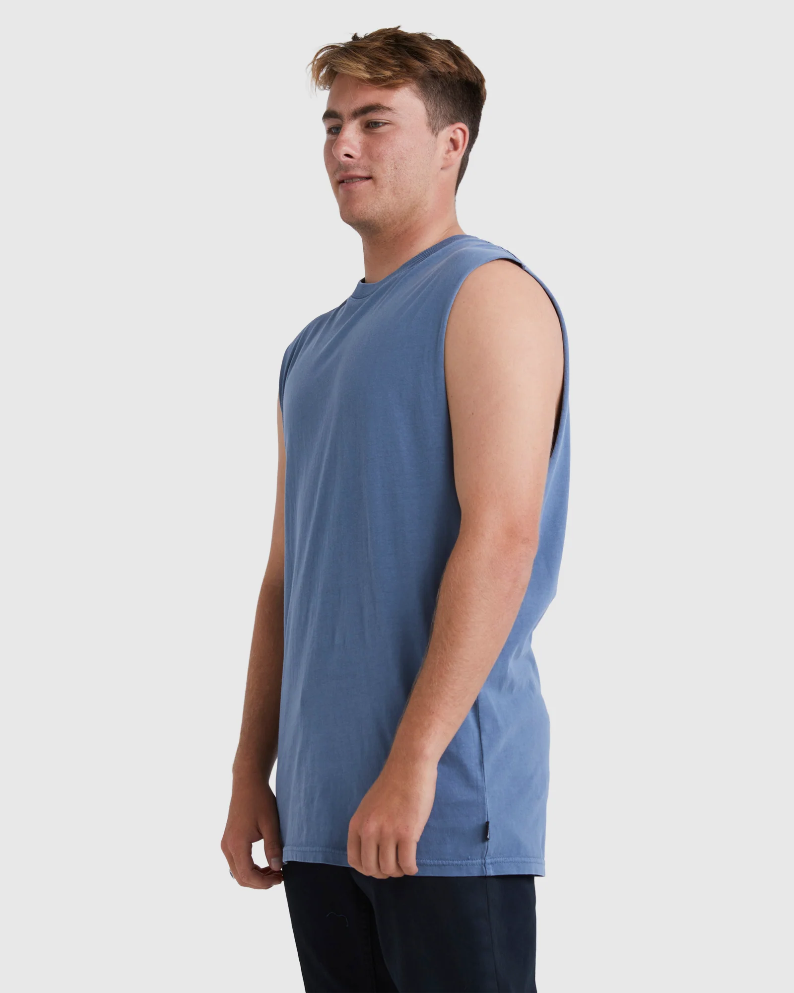 Mens Premium Wave Washed Tank Top - Image 2