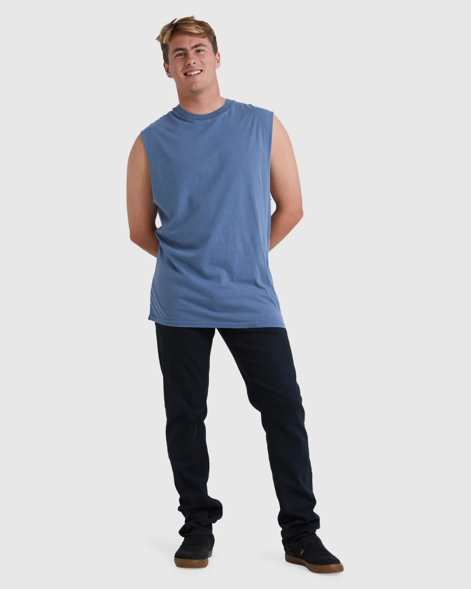 Mens Premium Wave Washed Tank Top - Image 5