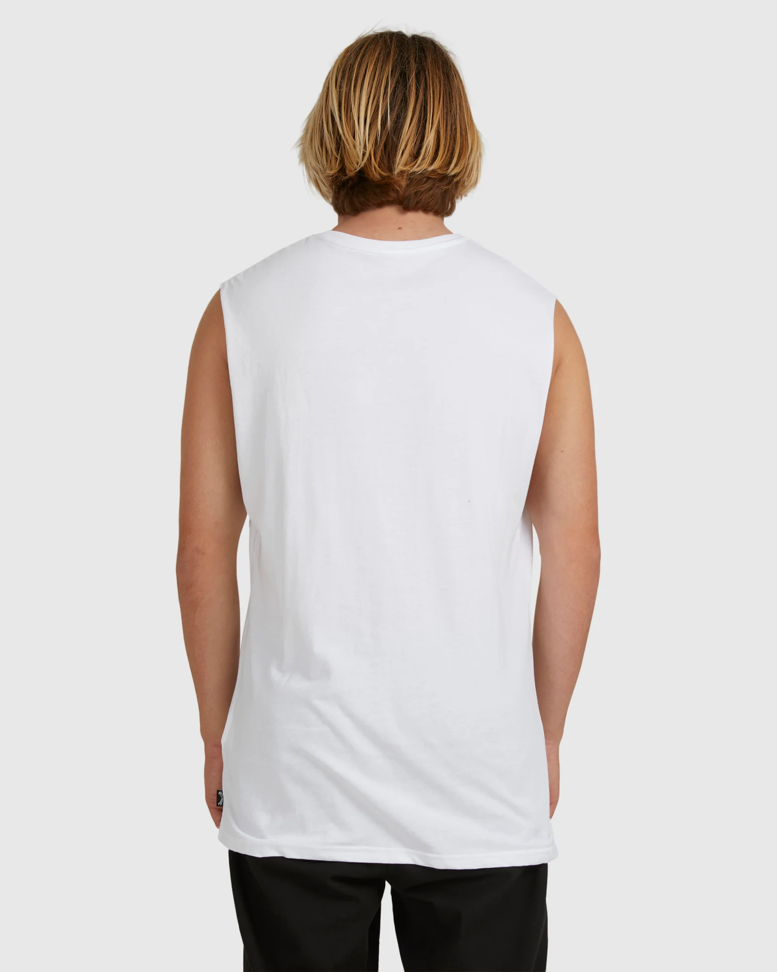 Mens Premium Wave Washed Muscle Top - Image 3