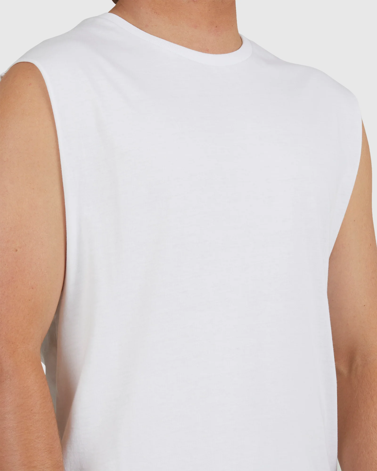 Mens Premium Wave Washed Muscle Top - Image 4