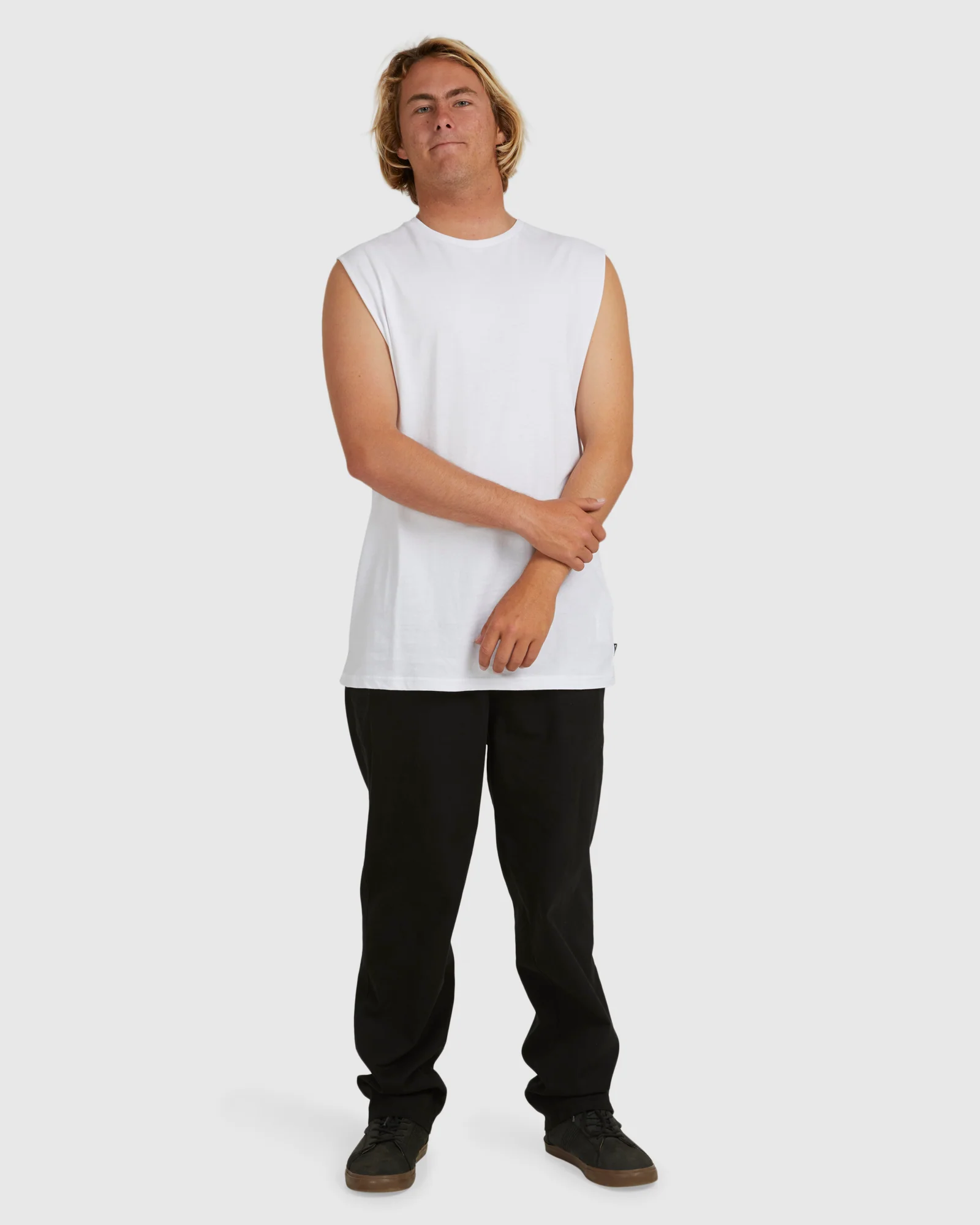 Mens Premium Wave Washed Muscle Top - Image 5