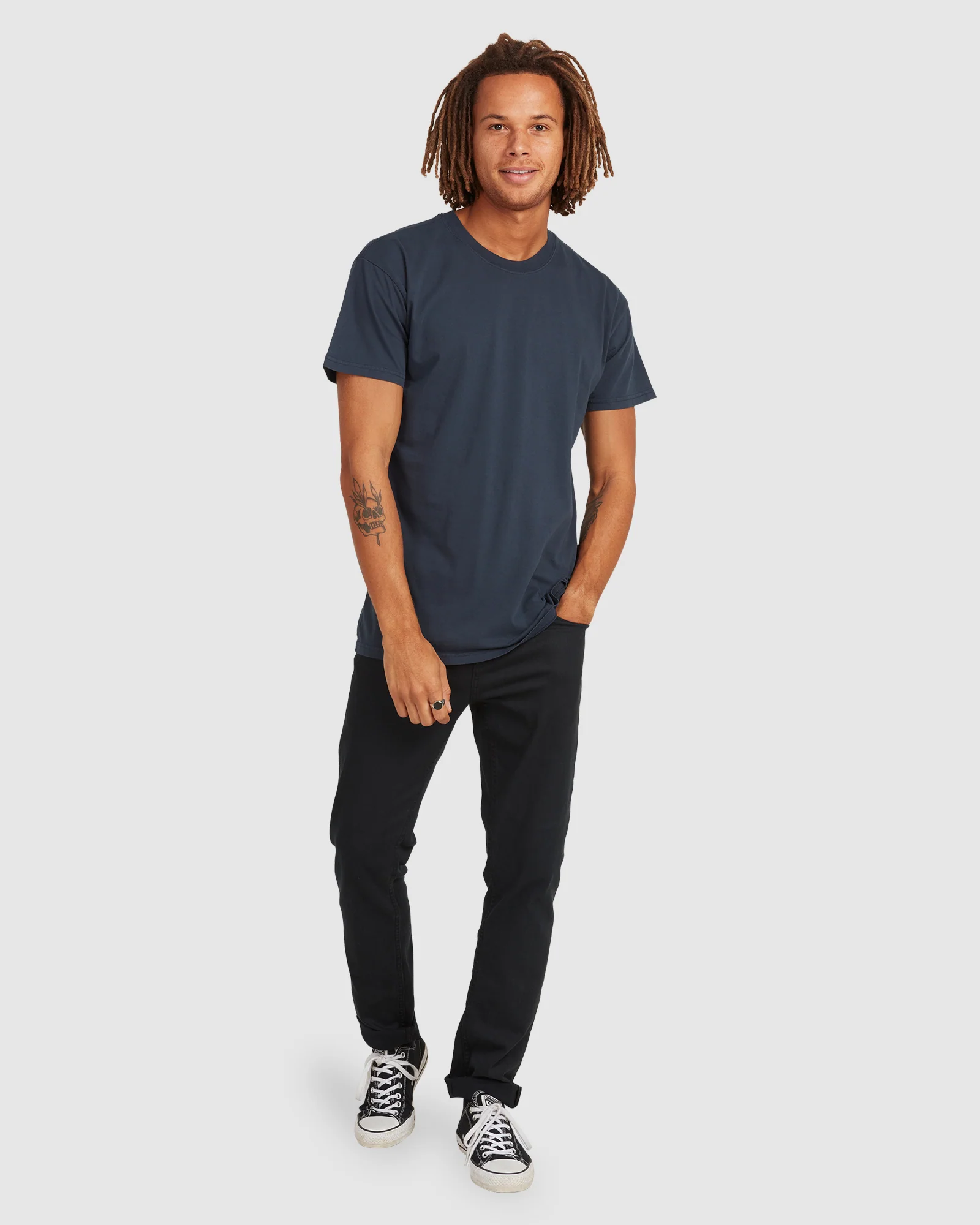 Mens Premium Wave Washed T-Shirt - Image 5