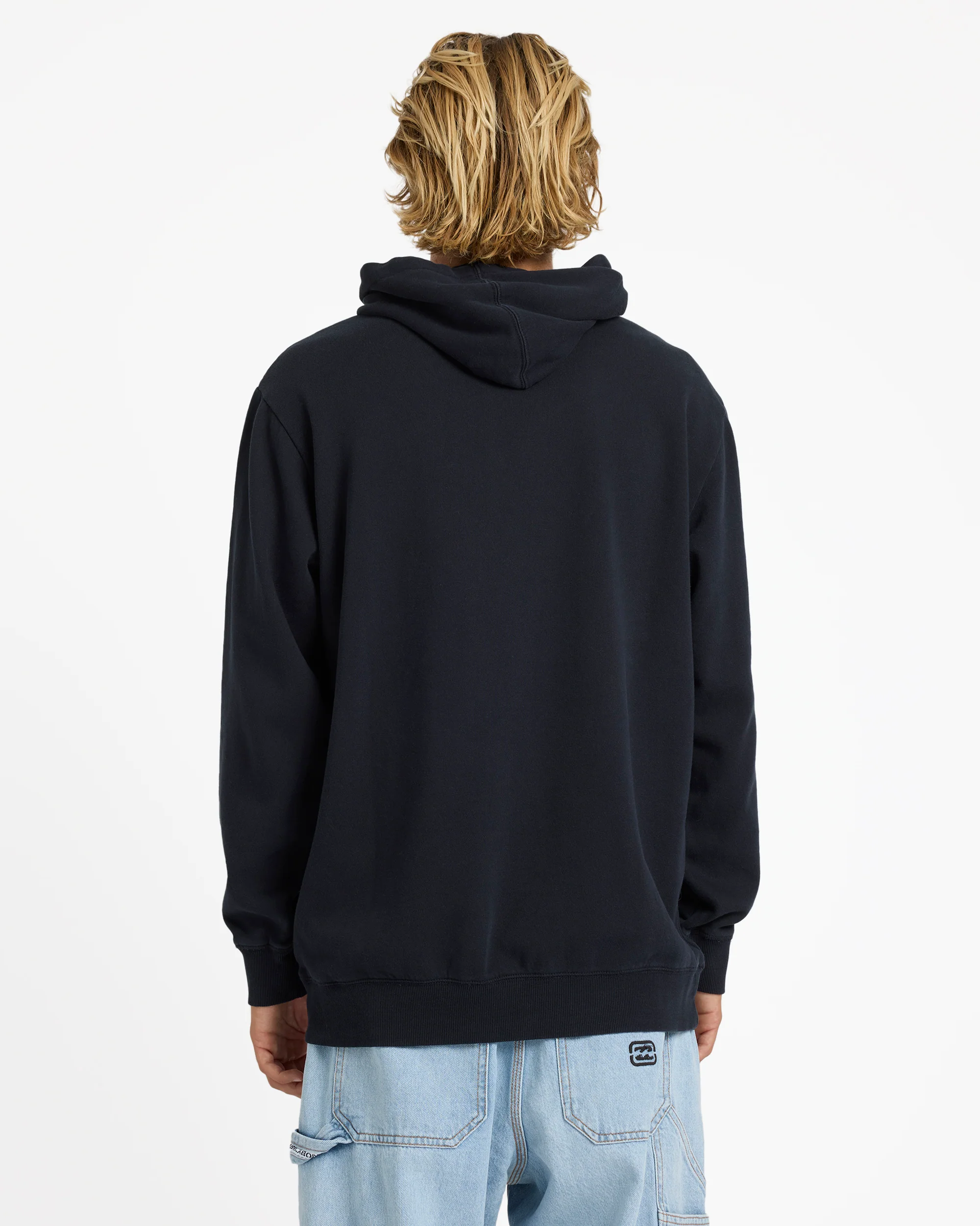 Mens Premium Wave Washed Pullover Hoodie - Image 3