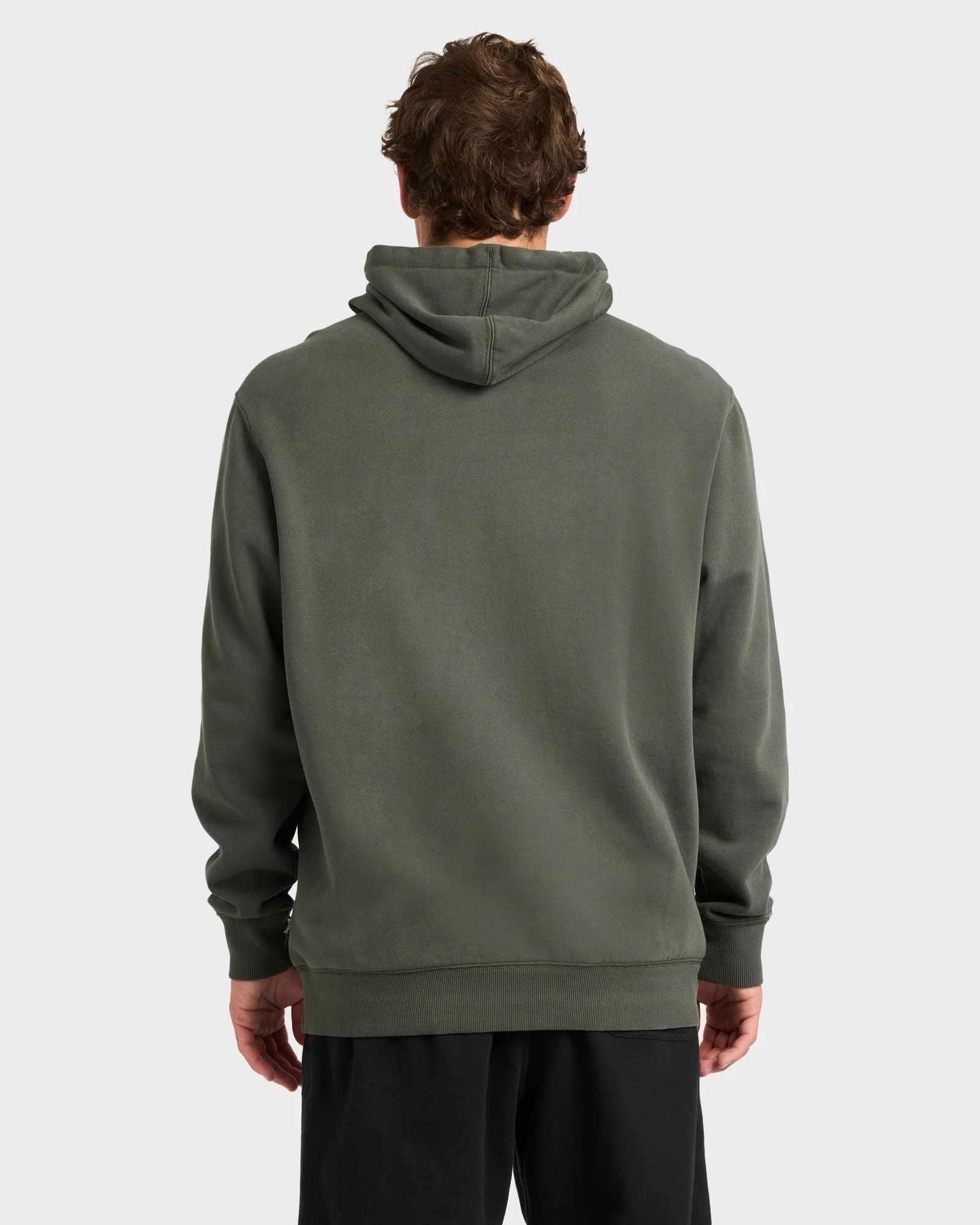 Mens Premium Wave Wash Pullover Hoodie - Image 2