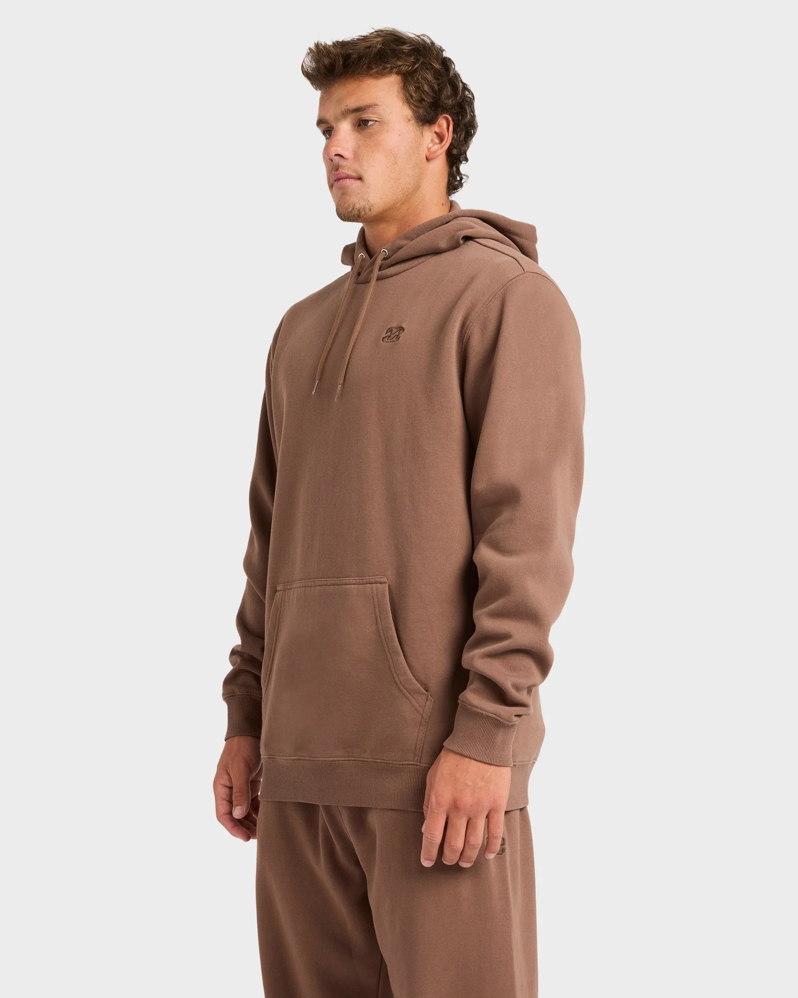 Mens Premium Wave Wash Pullover Hoodie - Image 3
