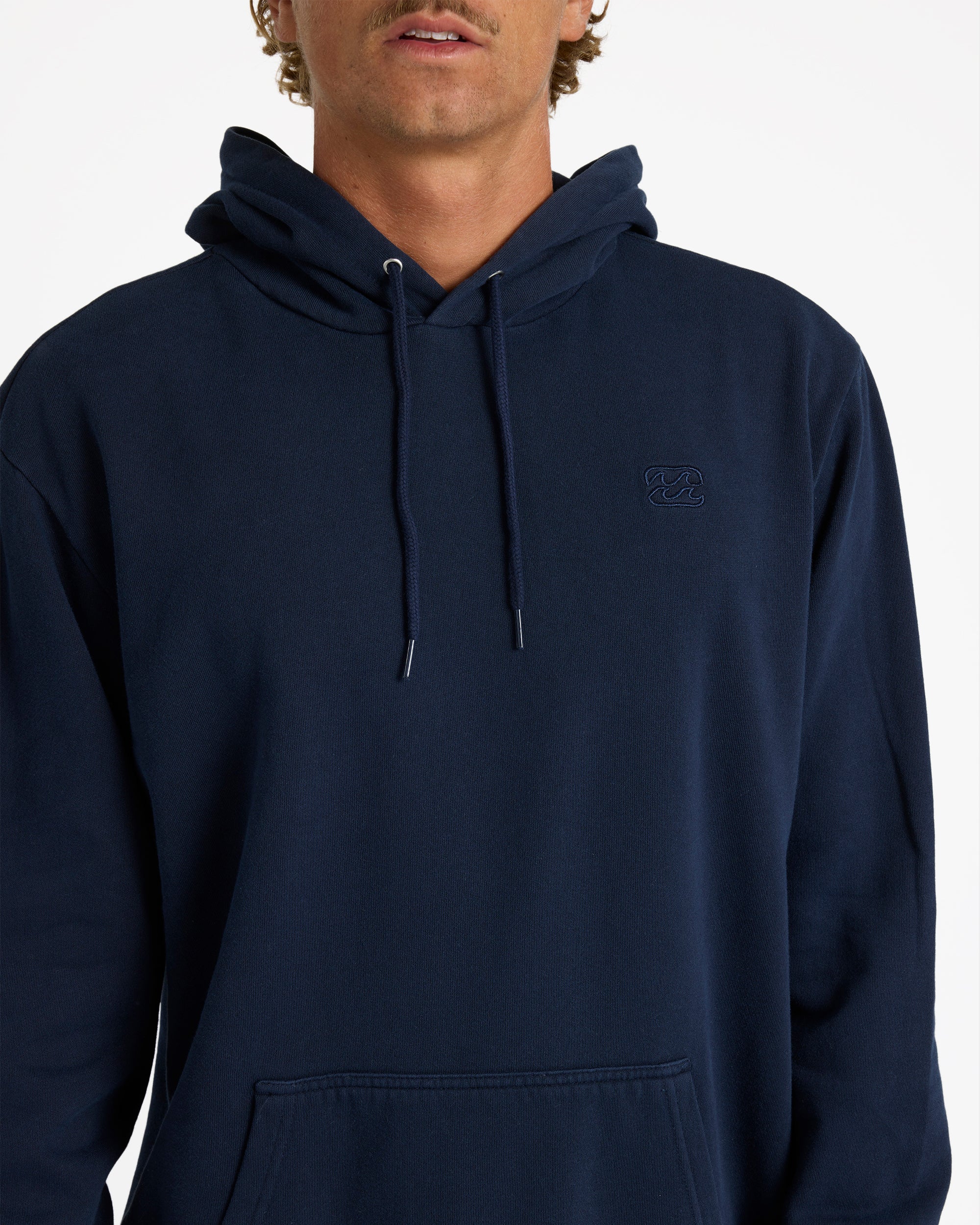 Mens Premium Wave Washed Pullover Hoodie - Image 4