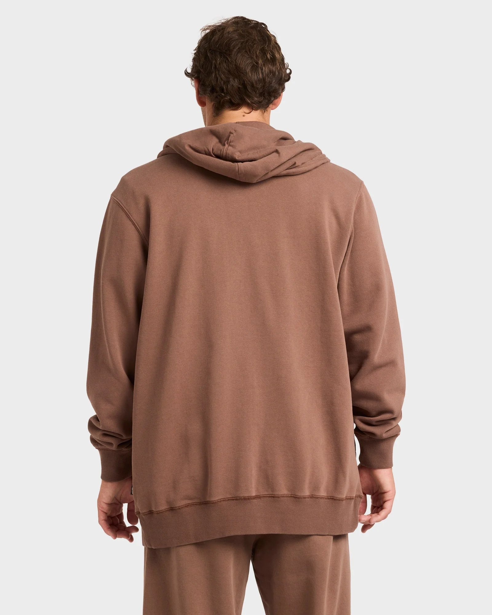 Mens Premium Wave Wash Zip Up Hoodie - Image 2