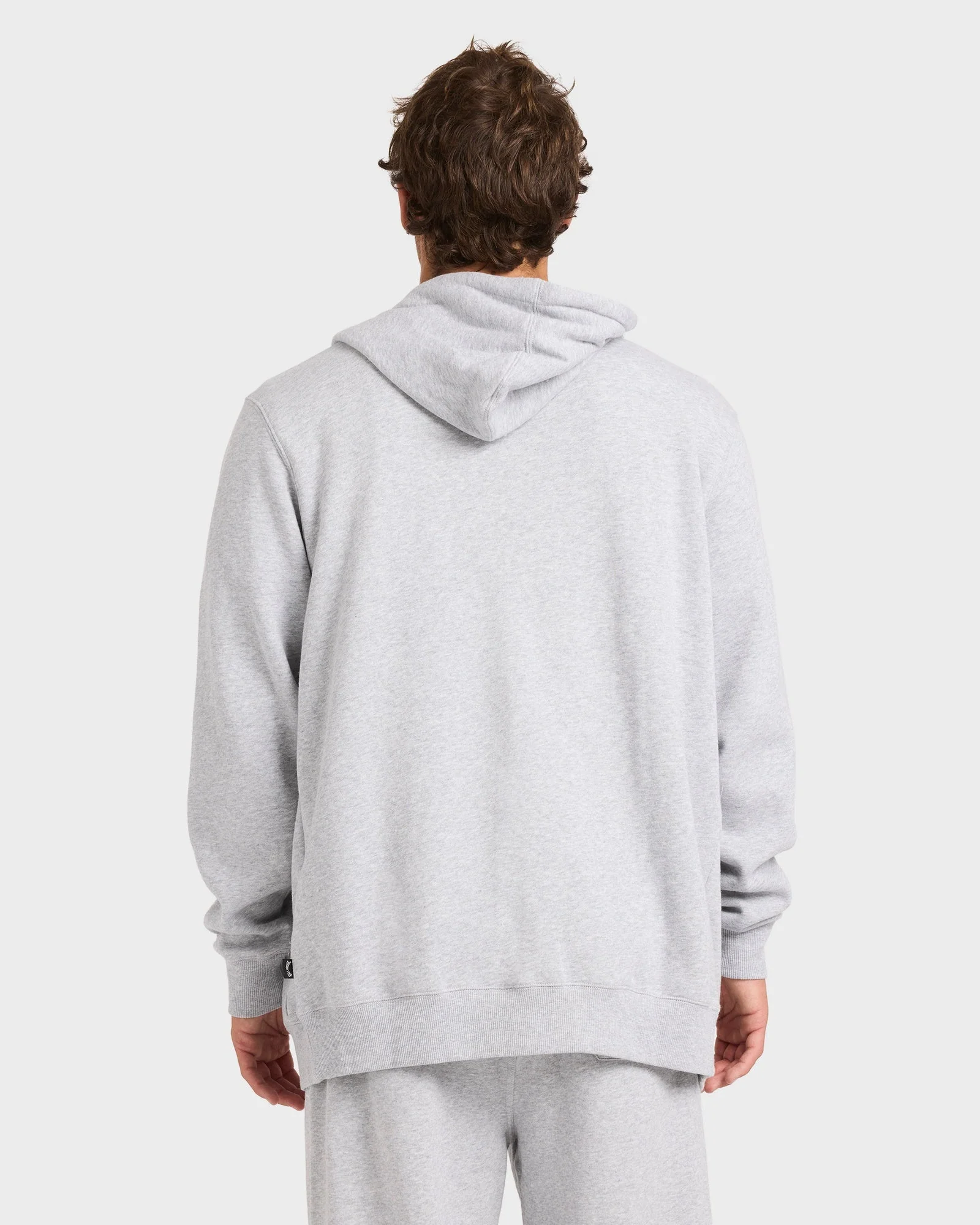 Mens Premium Wave Wash Zip Up Hoodie - Image 2