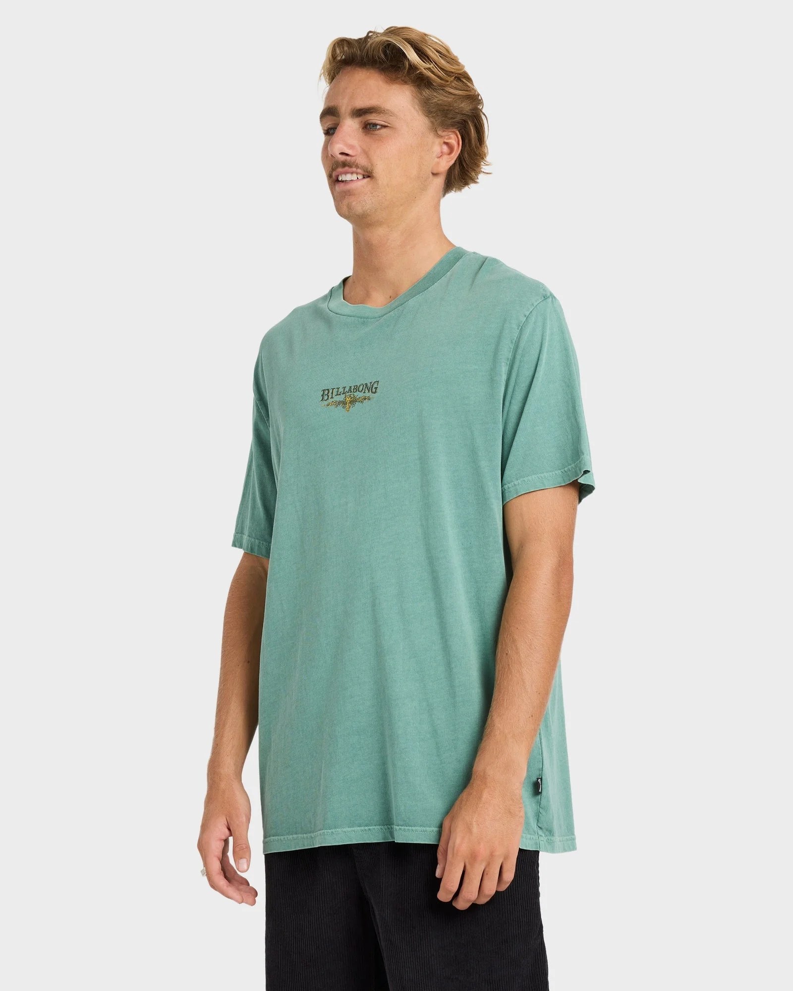 Mens Pure Intentions Wave Washed Premium T-Shirt - Image 3