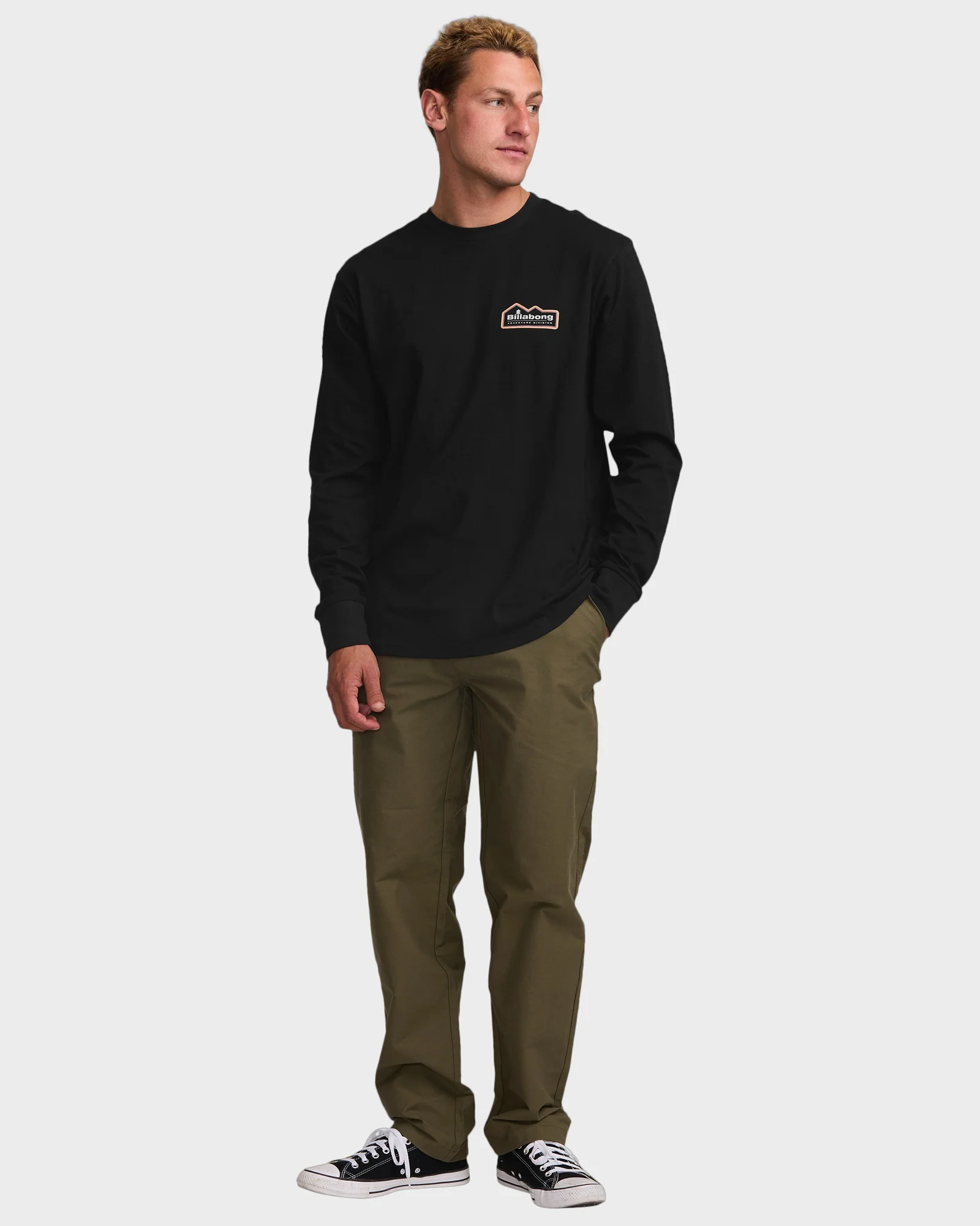Mens Range A/Div Long Sleeve T-Shirt - Image 5