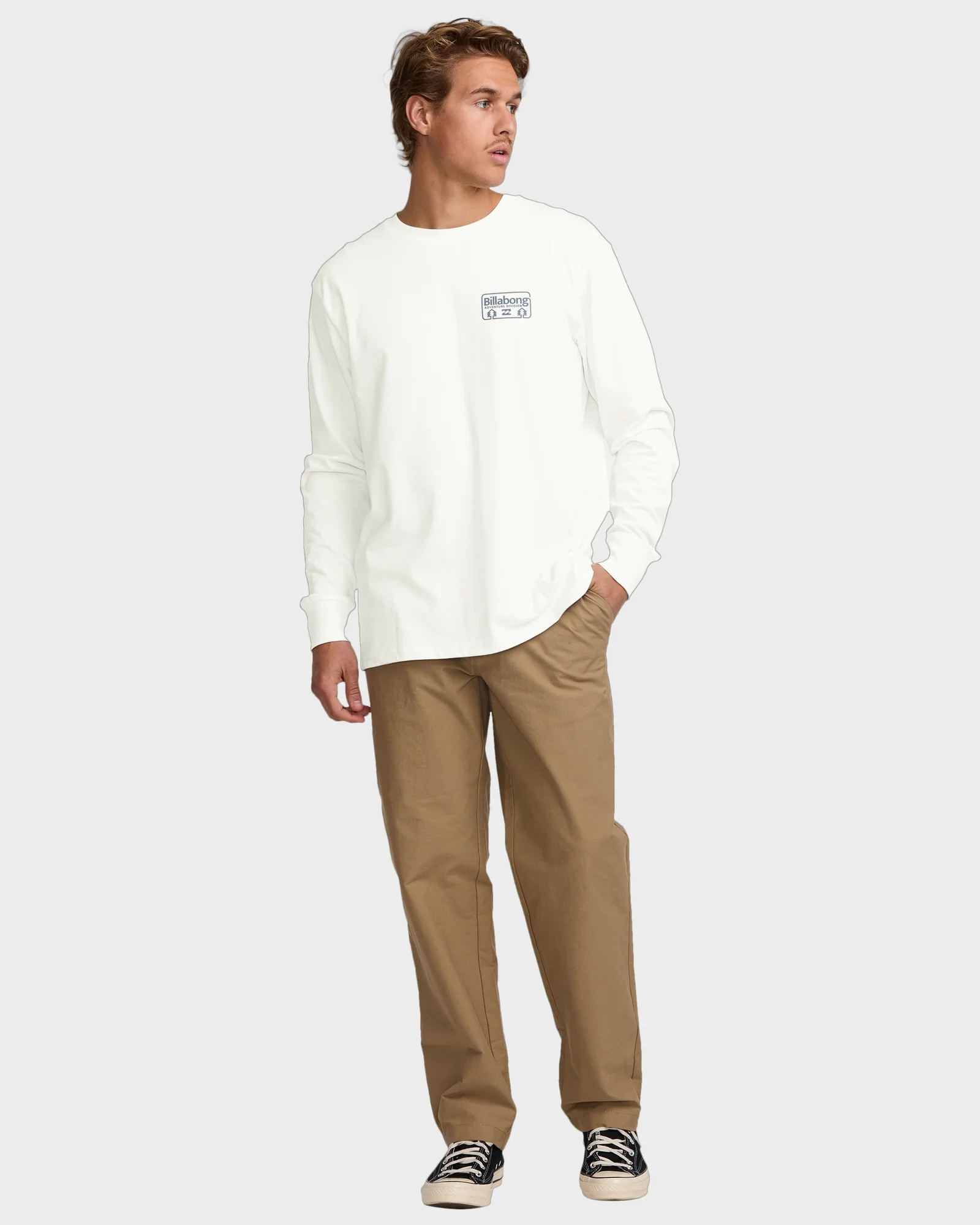 Mens Range A/Div Long Sleeve T-Shirt - Image 5