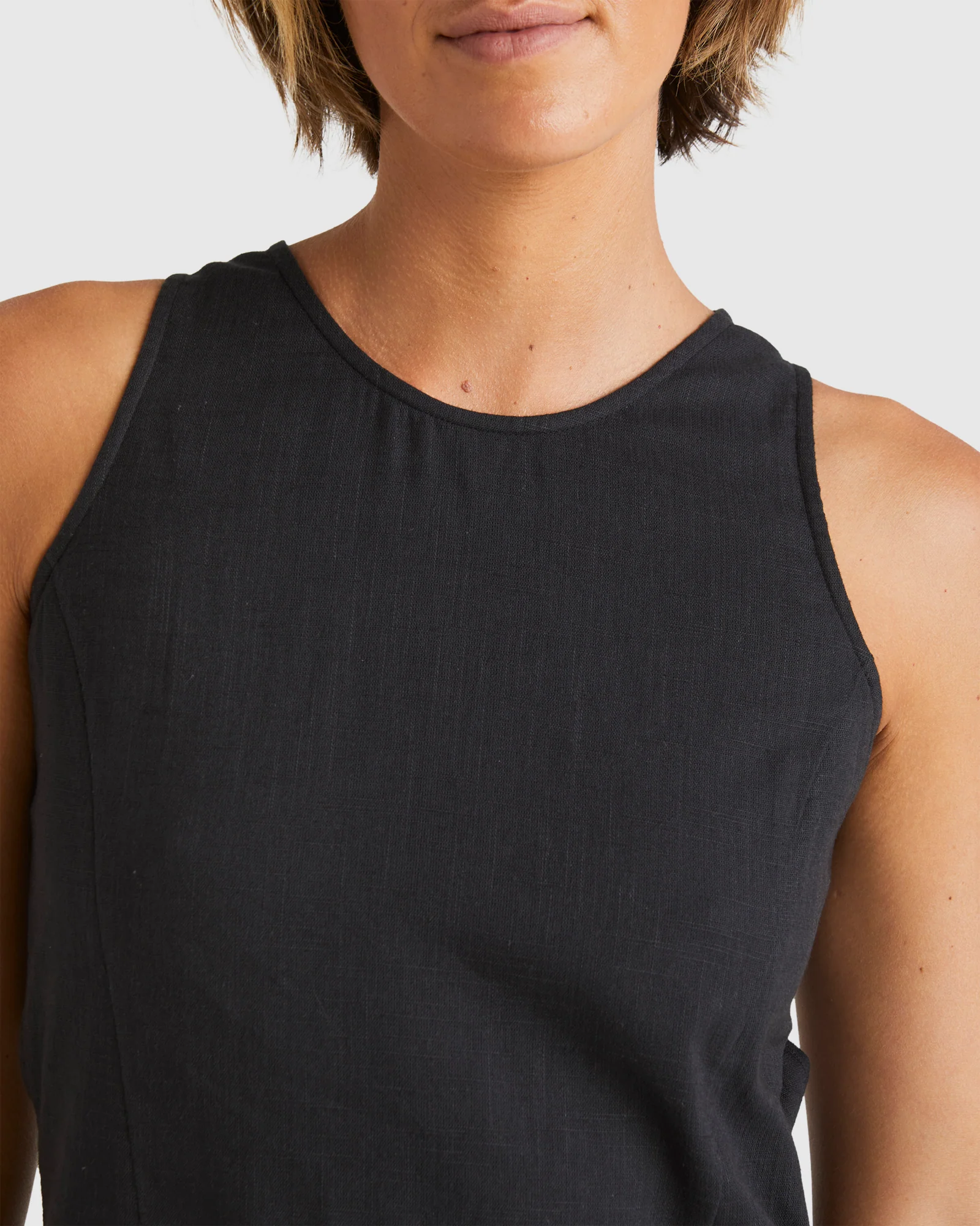 Womens Red Earth Mini Dress - Image 4