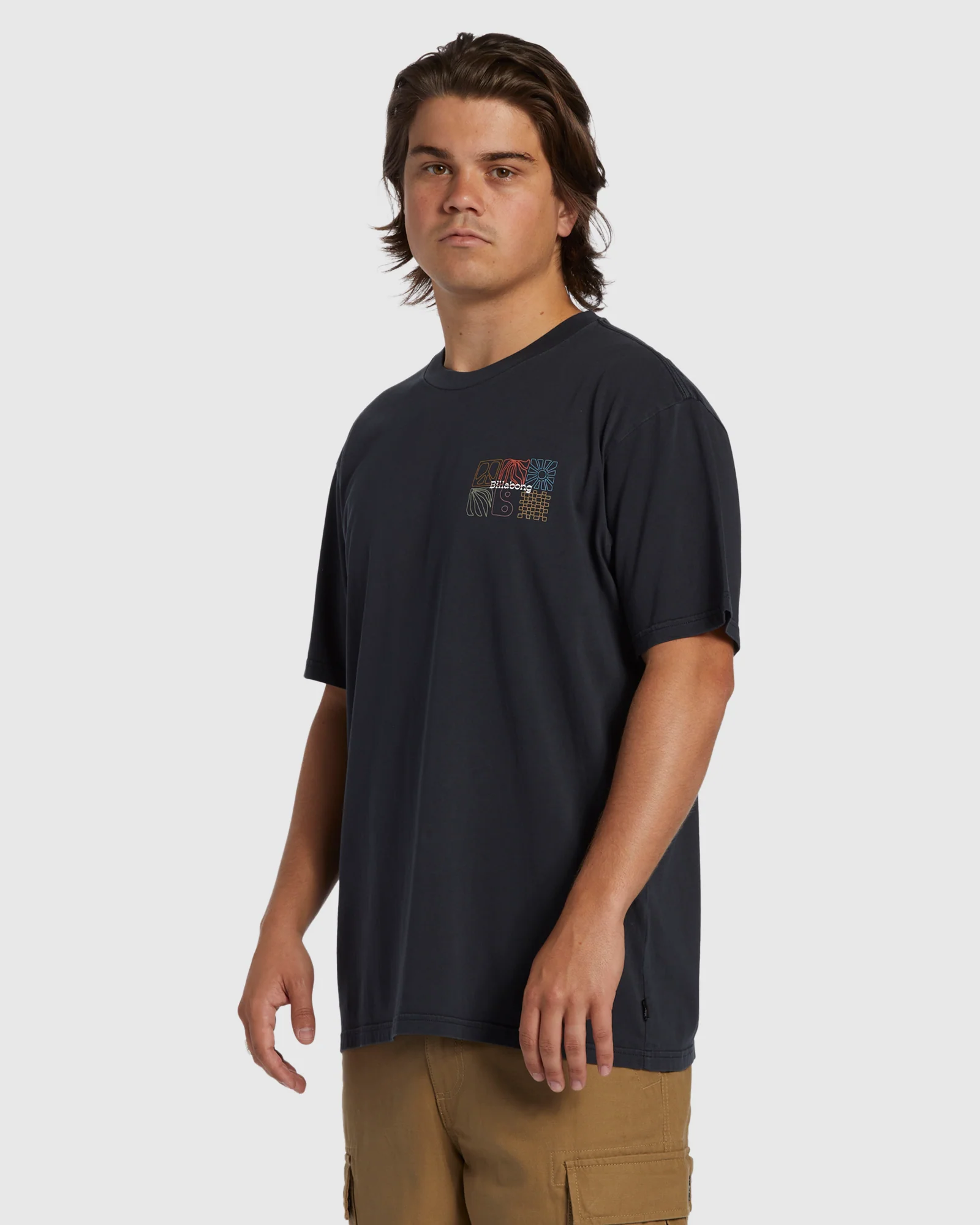 Mens Reflections Wave Wash T-Shirt - Image 2