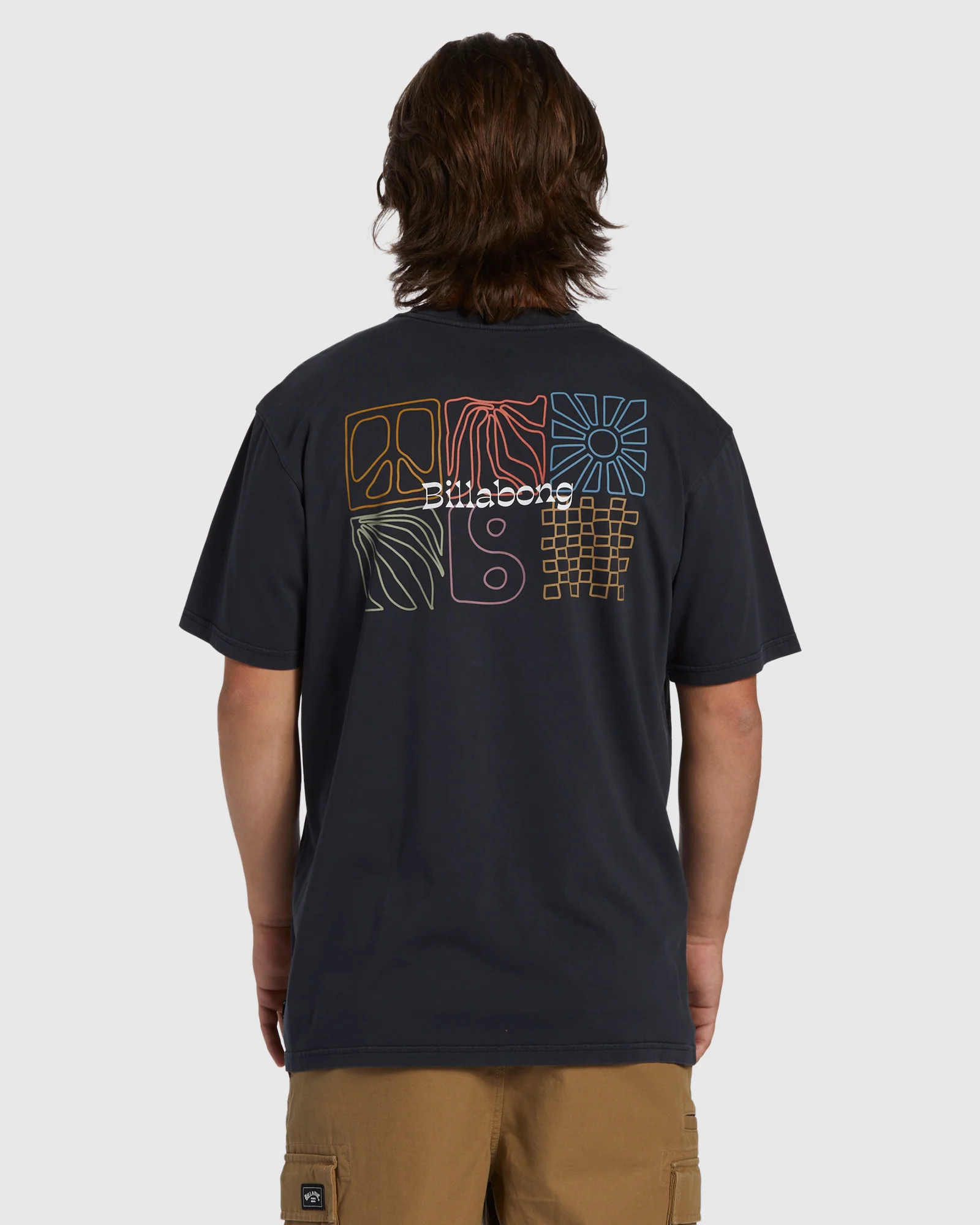 Mens Reflections Wave Wash T-Shirt - Image 3