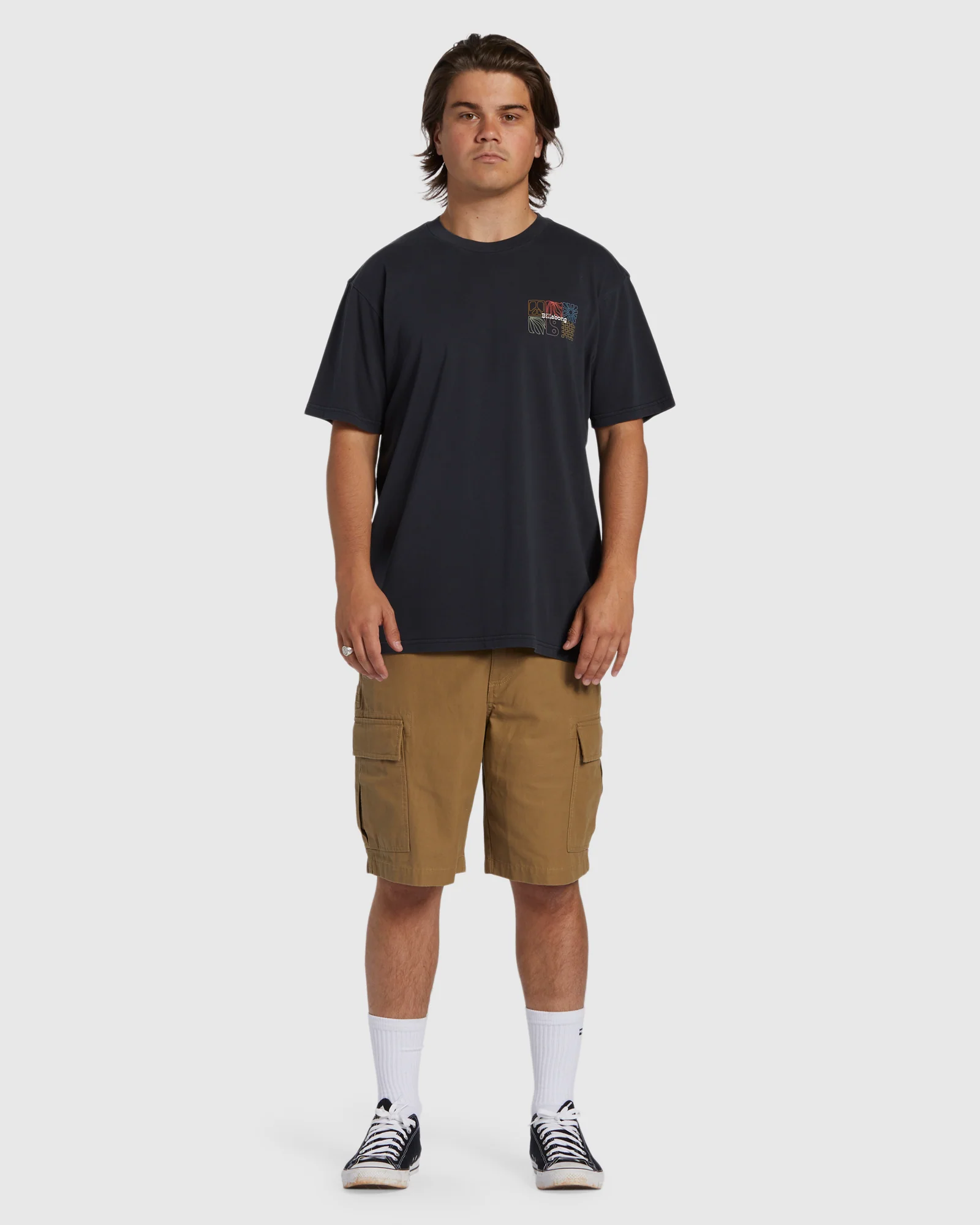 Mens Reflections Wave Wash T-Shirt - Image 5