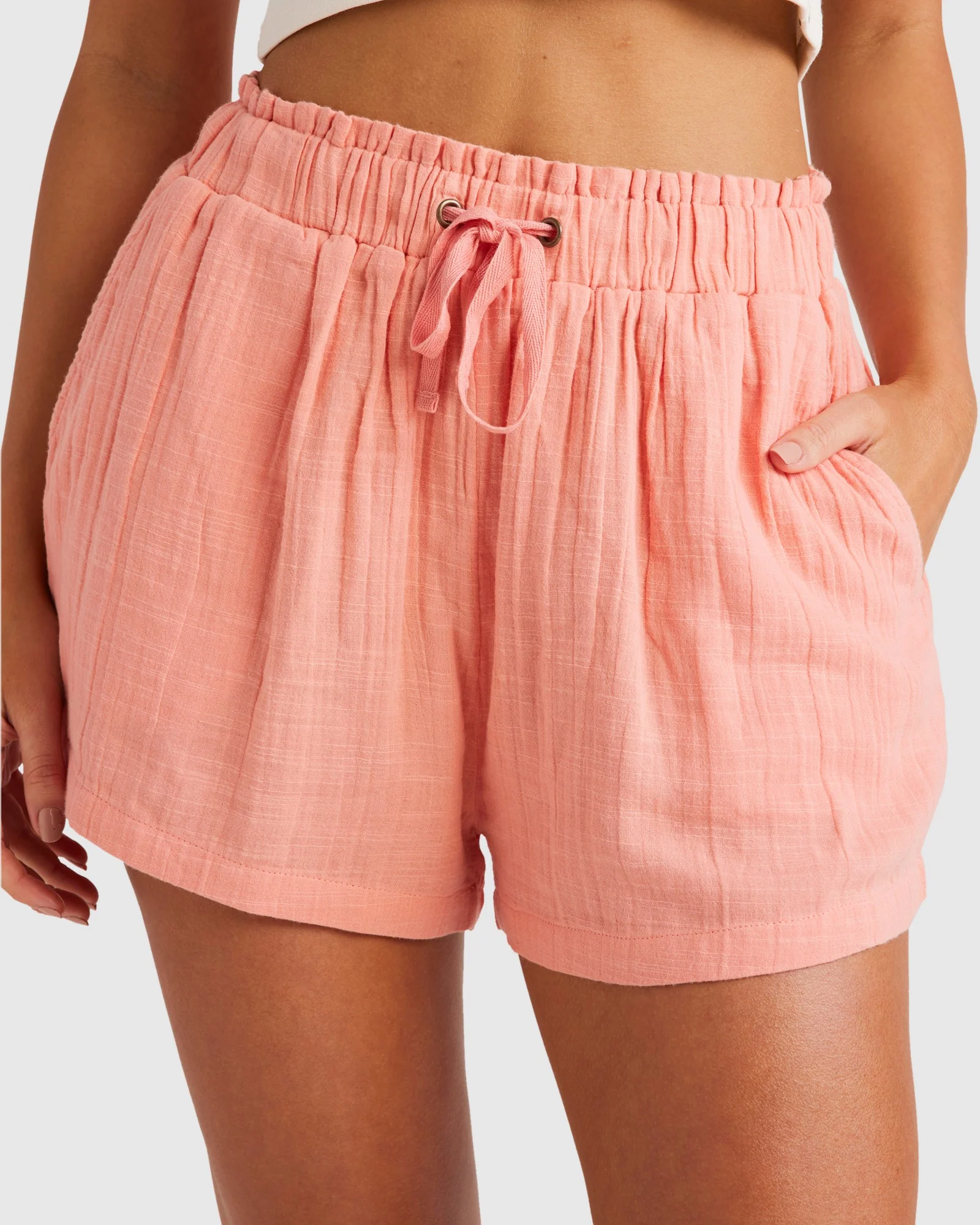 Womens Remy Eco Elastic Waist Shorts - Image 4