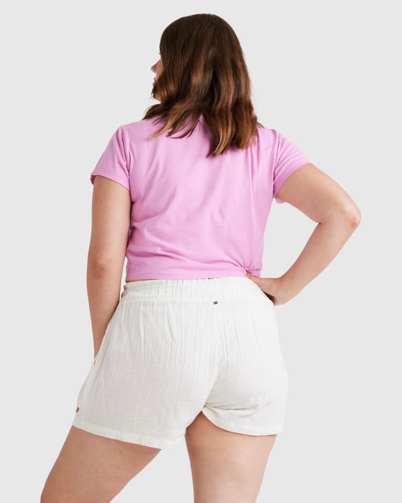 Womens Remy Eco Elastic Waist Shorts - Image 3