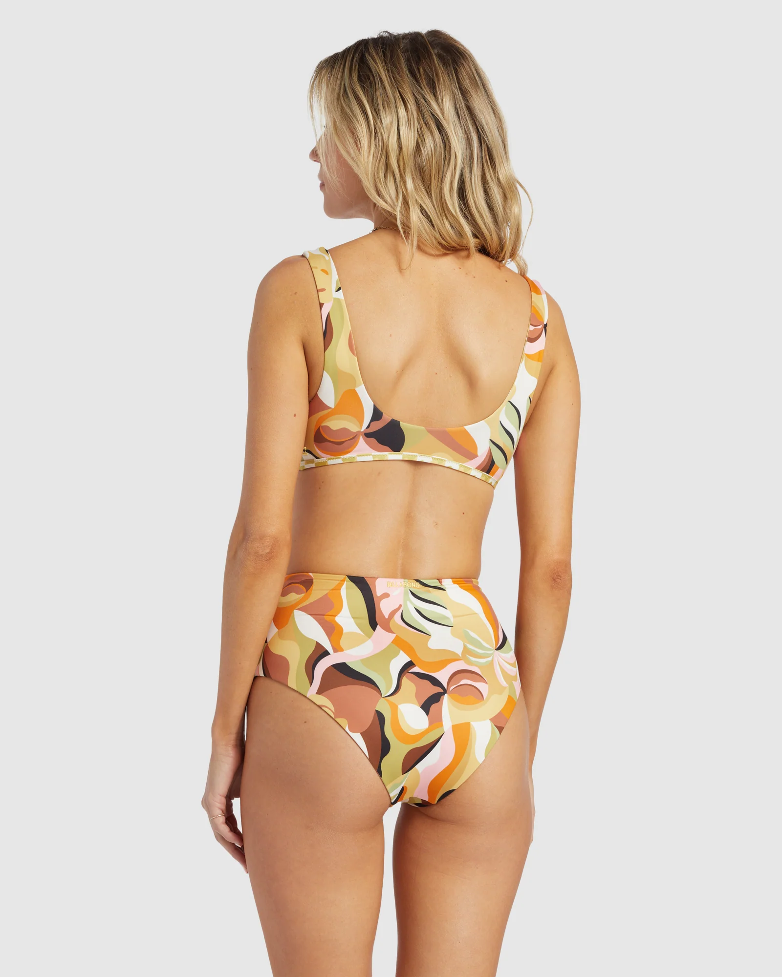 Womens Return To Paradise Reversible High Retro Bikini Bottom - Image 3