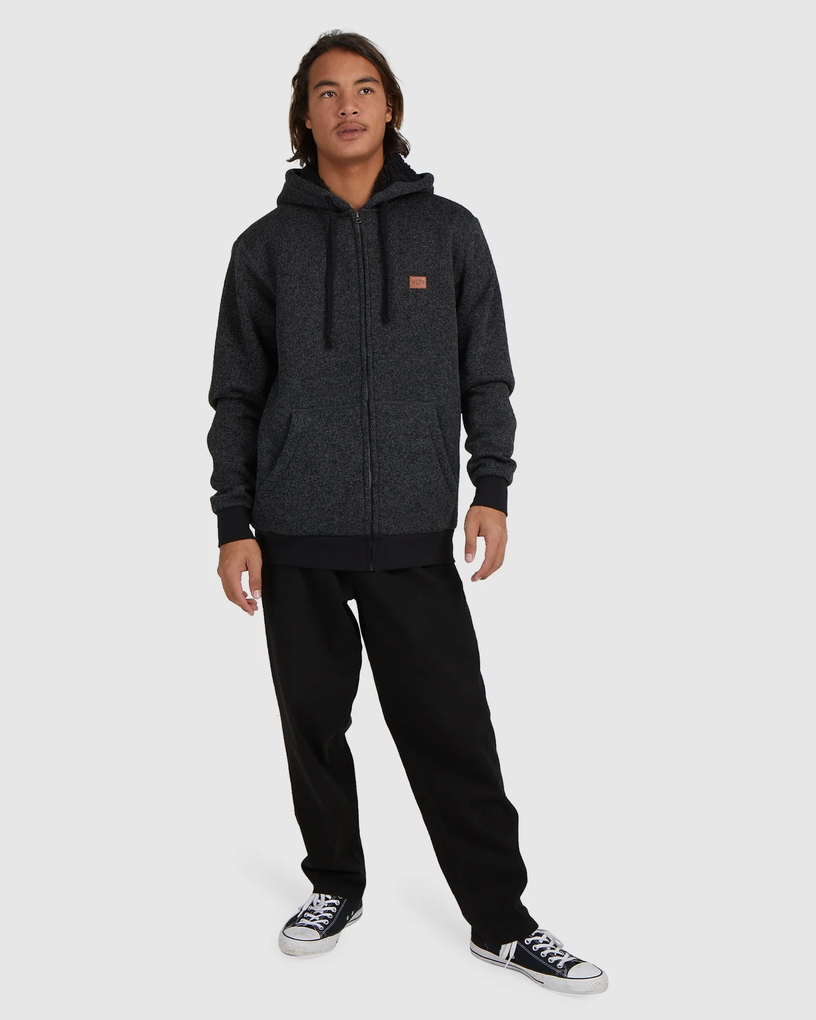 Mens Revolt Zip Up Hoodie - Image 5