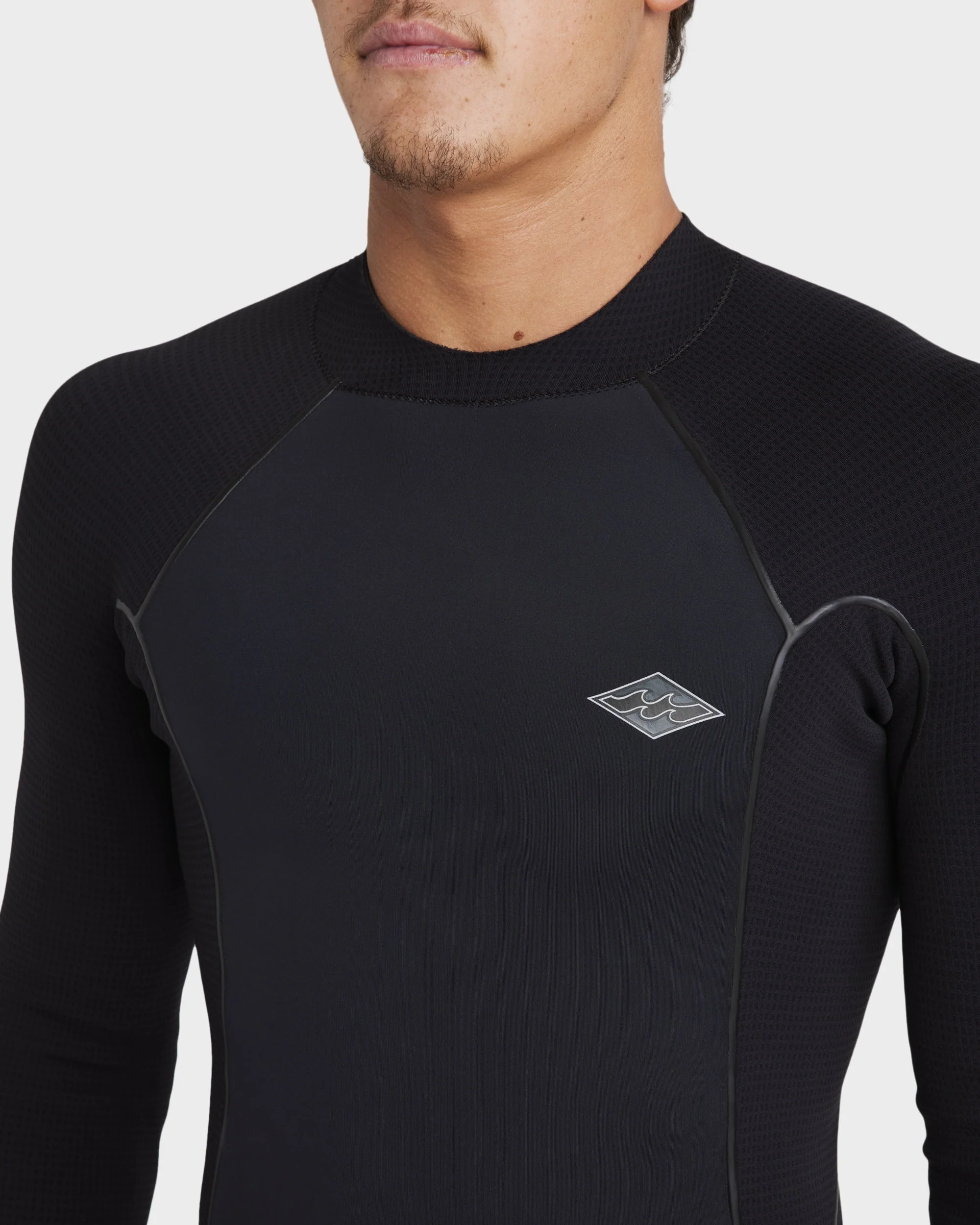 Mens 1/1mm Revolution Pro Long Sleeve Wetsuit Top - Image 7