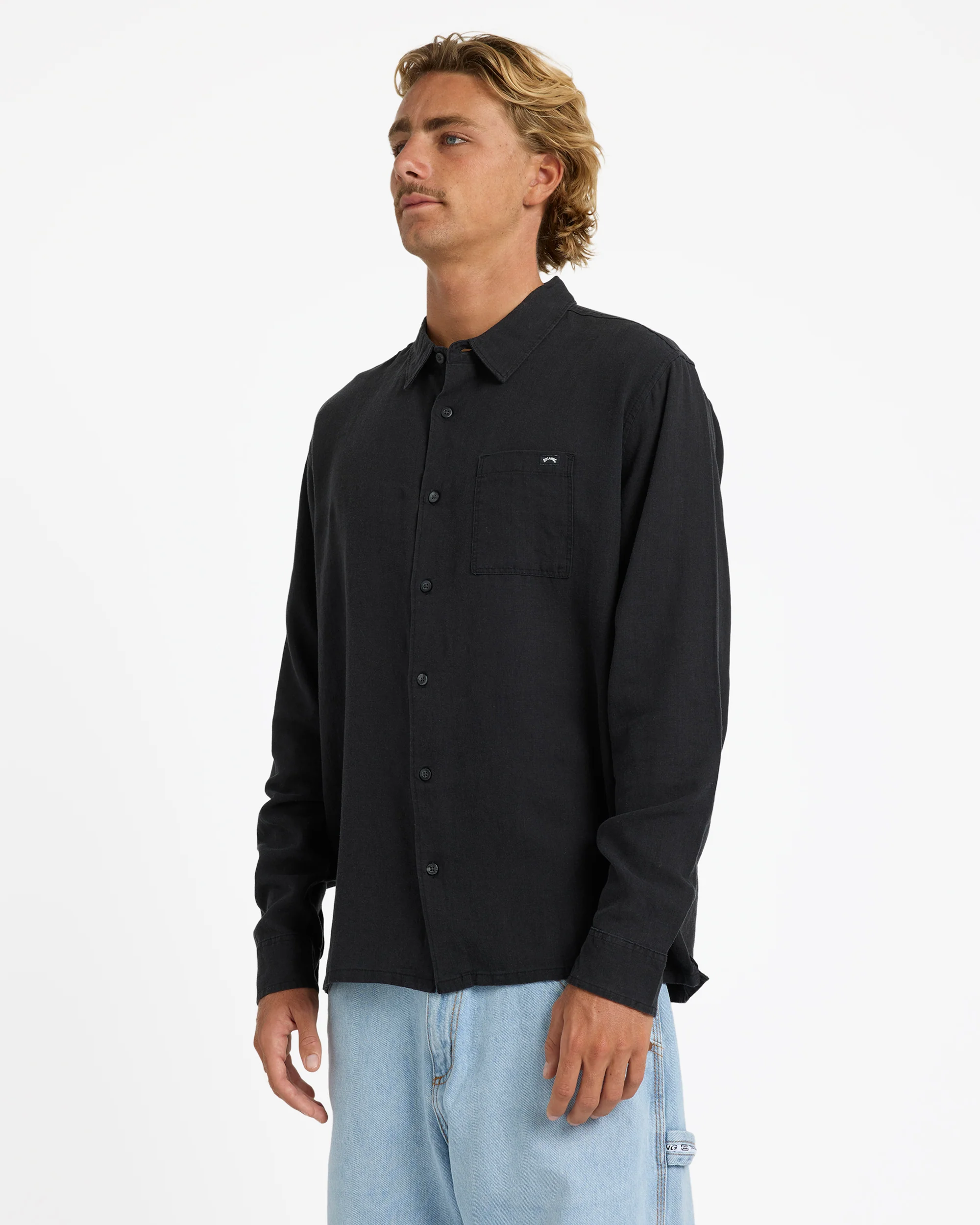 Mens Ricardo Long Sleeve Shirt - Image 2