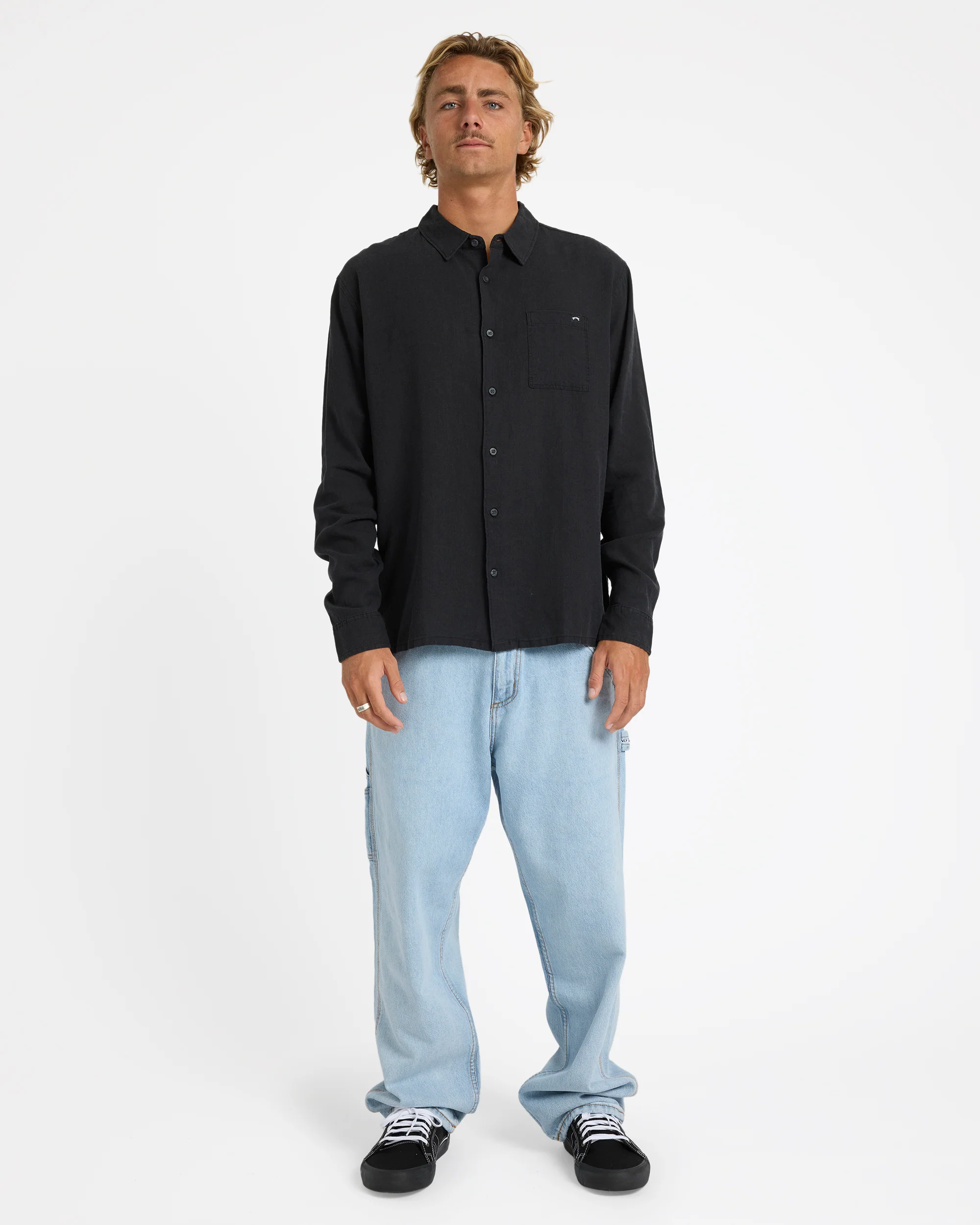 Mens Ricardo Long Sleeve Shirt - Image 5