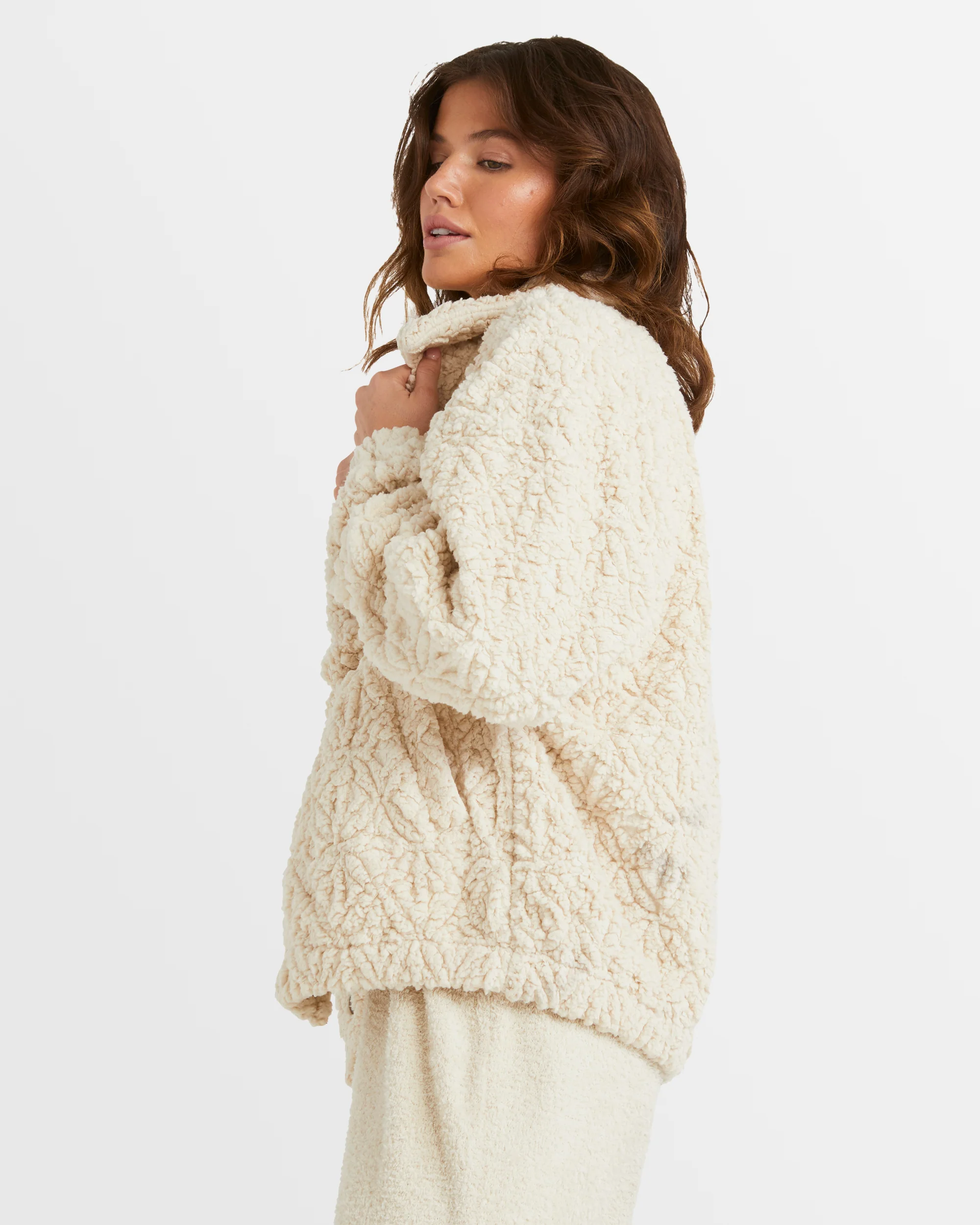 Womens Ride Cozy Sherpa Jacket - Image 3