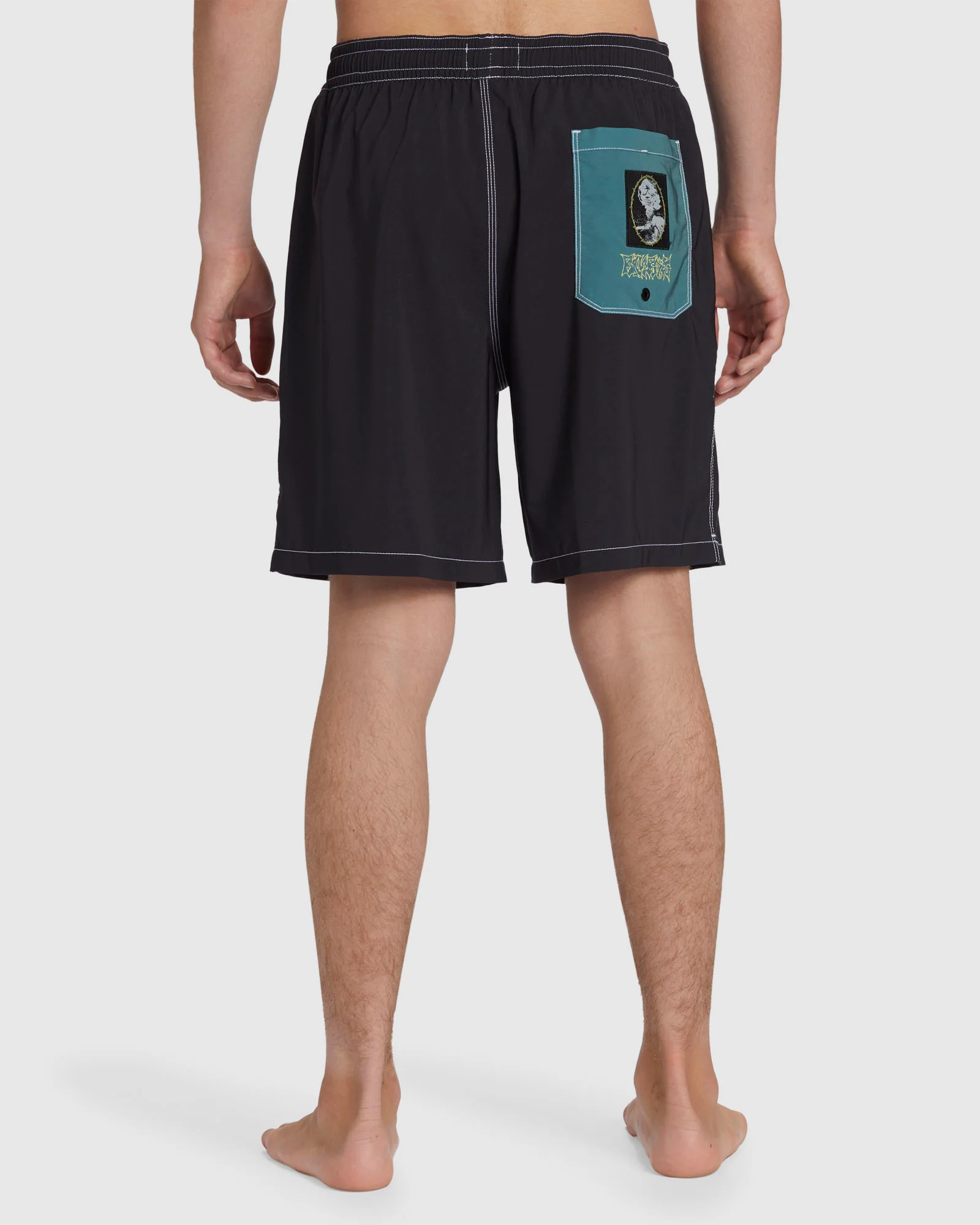 Mens Riot Layback 19" Boardshorts - Image 3