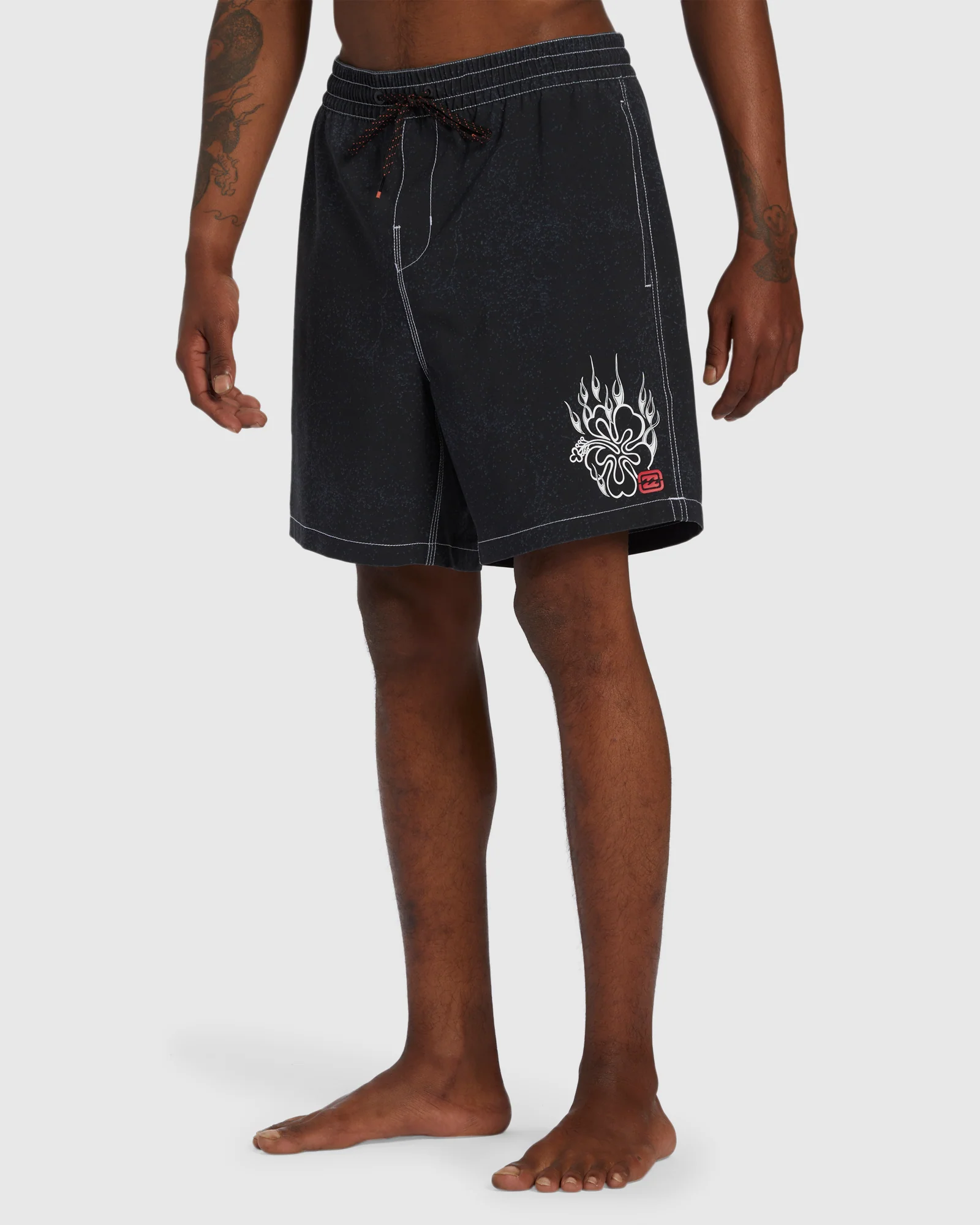 Mens Riot Layback 19" Boardshorts - Image 2