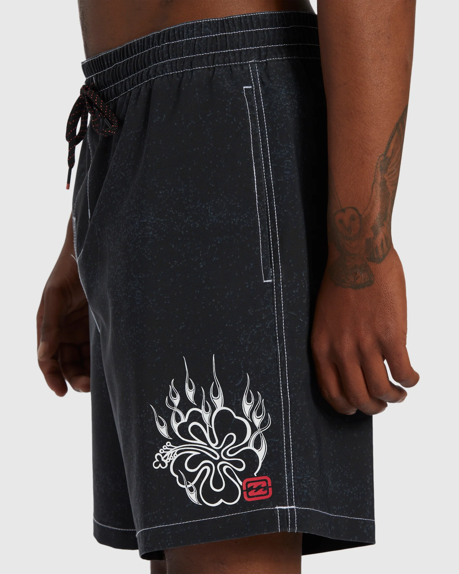 Mens Riot Layback 19" Boardshorts - Image 4