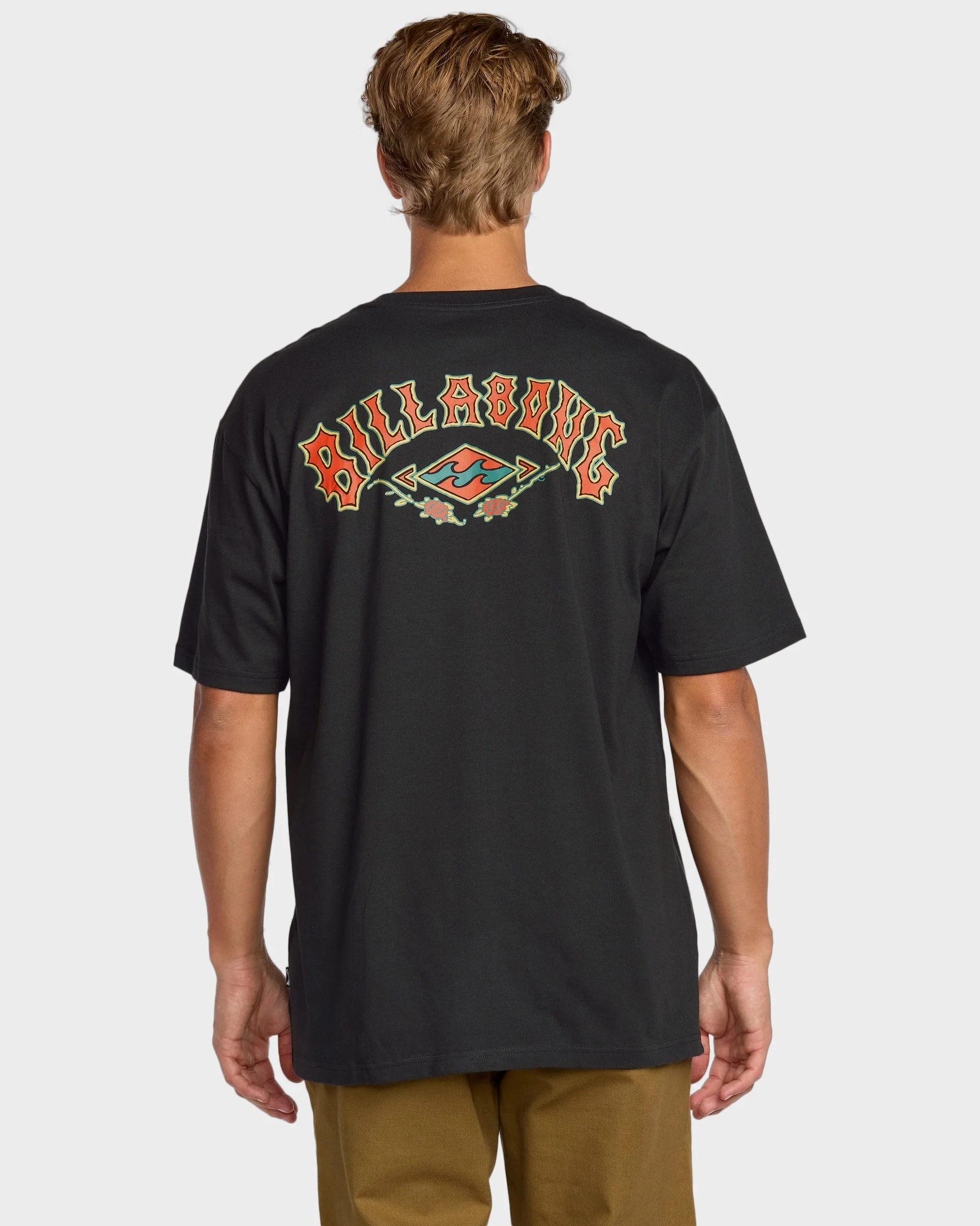 Mens Rose Arch Regular T-Shirt - Image 2