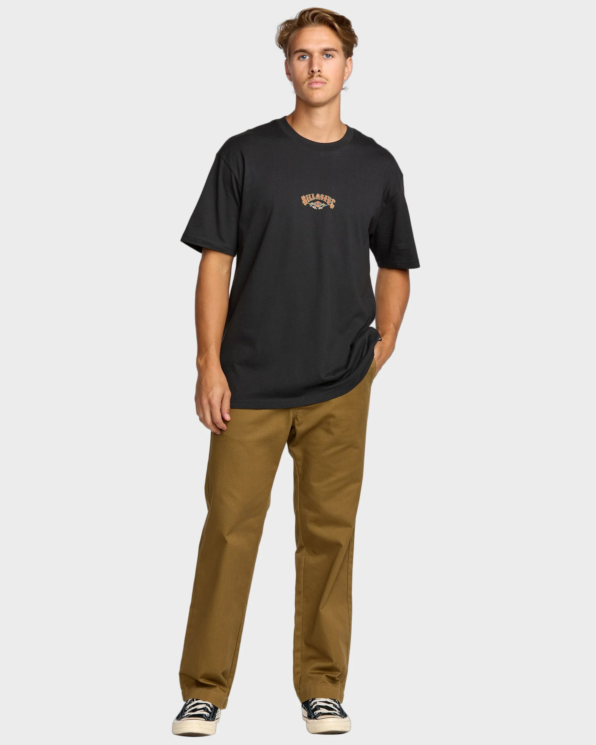 Mens Rose Arch Regular T-Shirt - Image 4