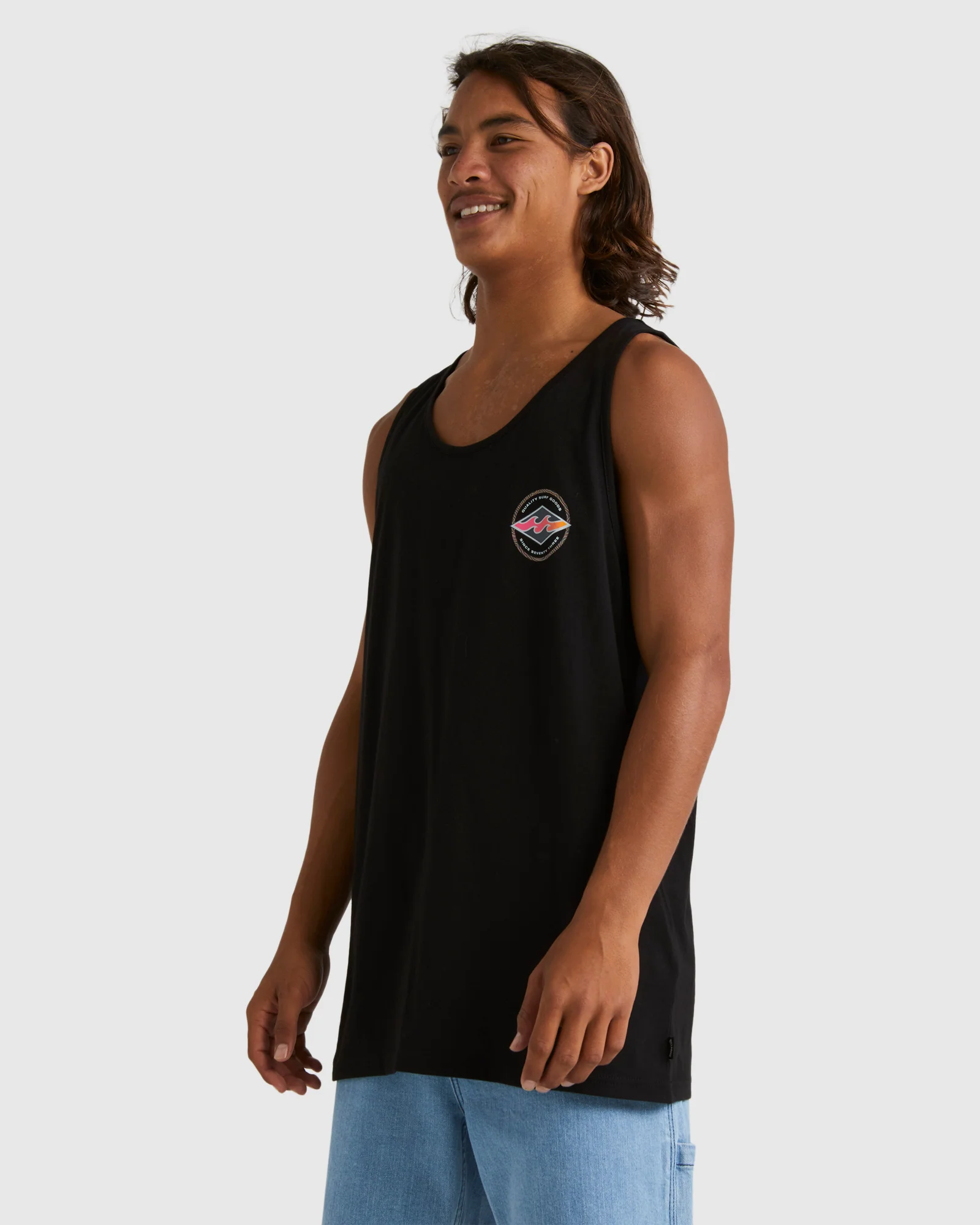 Mens Rotar Diamond Tank Top - Image 2