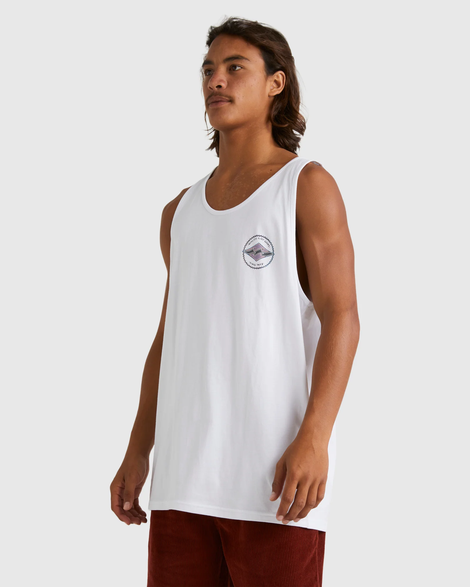 Mens Rotar Diamond Tank Top - Image 2