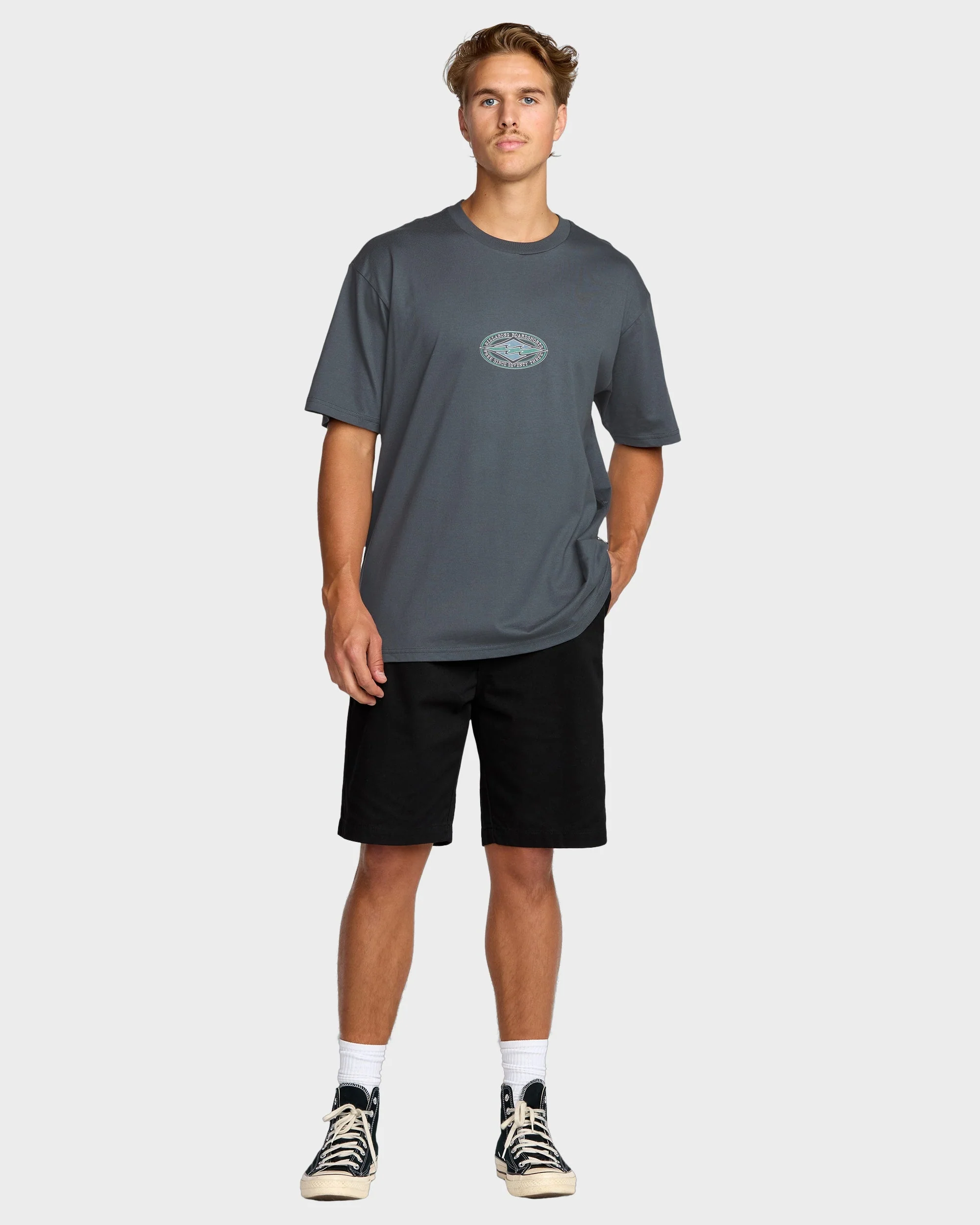 Mens Rotor Diamond Regular T-Shirt - Image 4