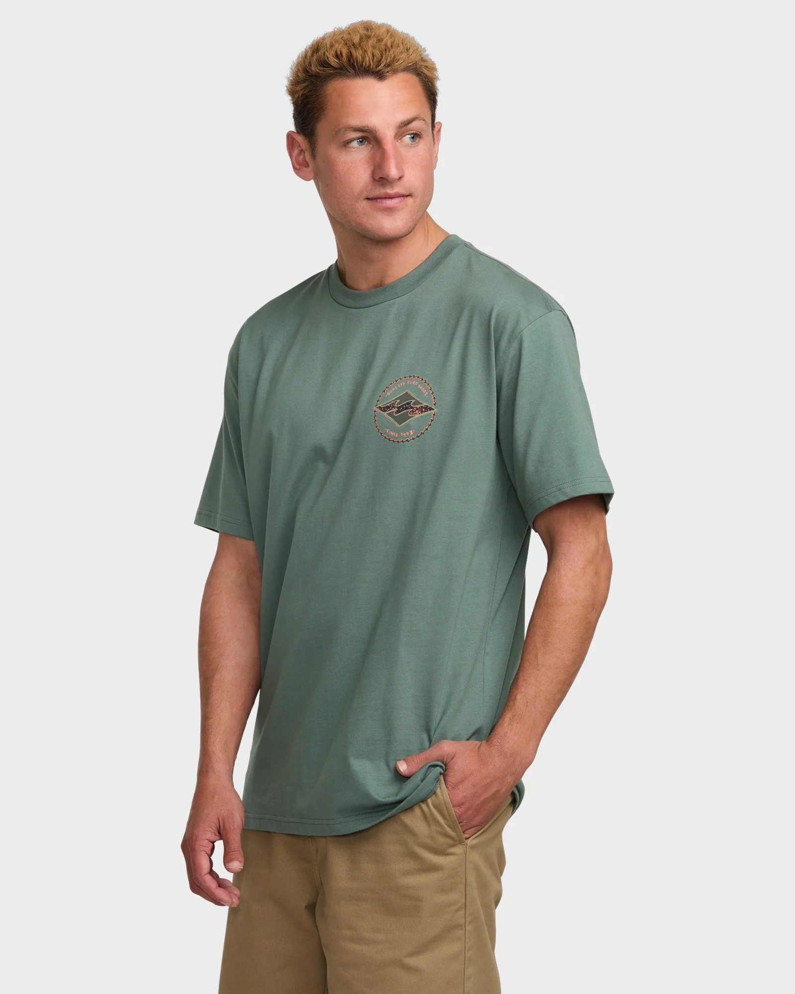 Mens Rotor Diamond Regular T-Shirt - Image 3