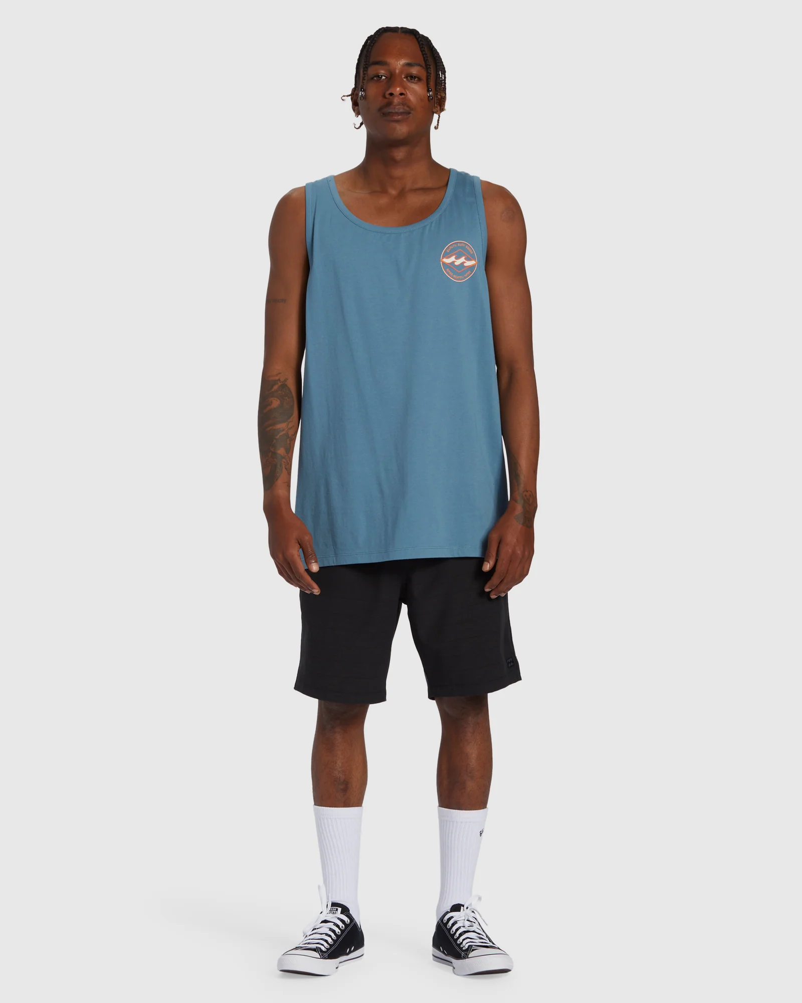 Mens Rotor Diamond Tank Top - Image 5