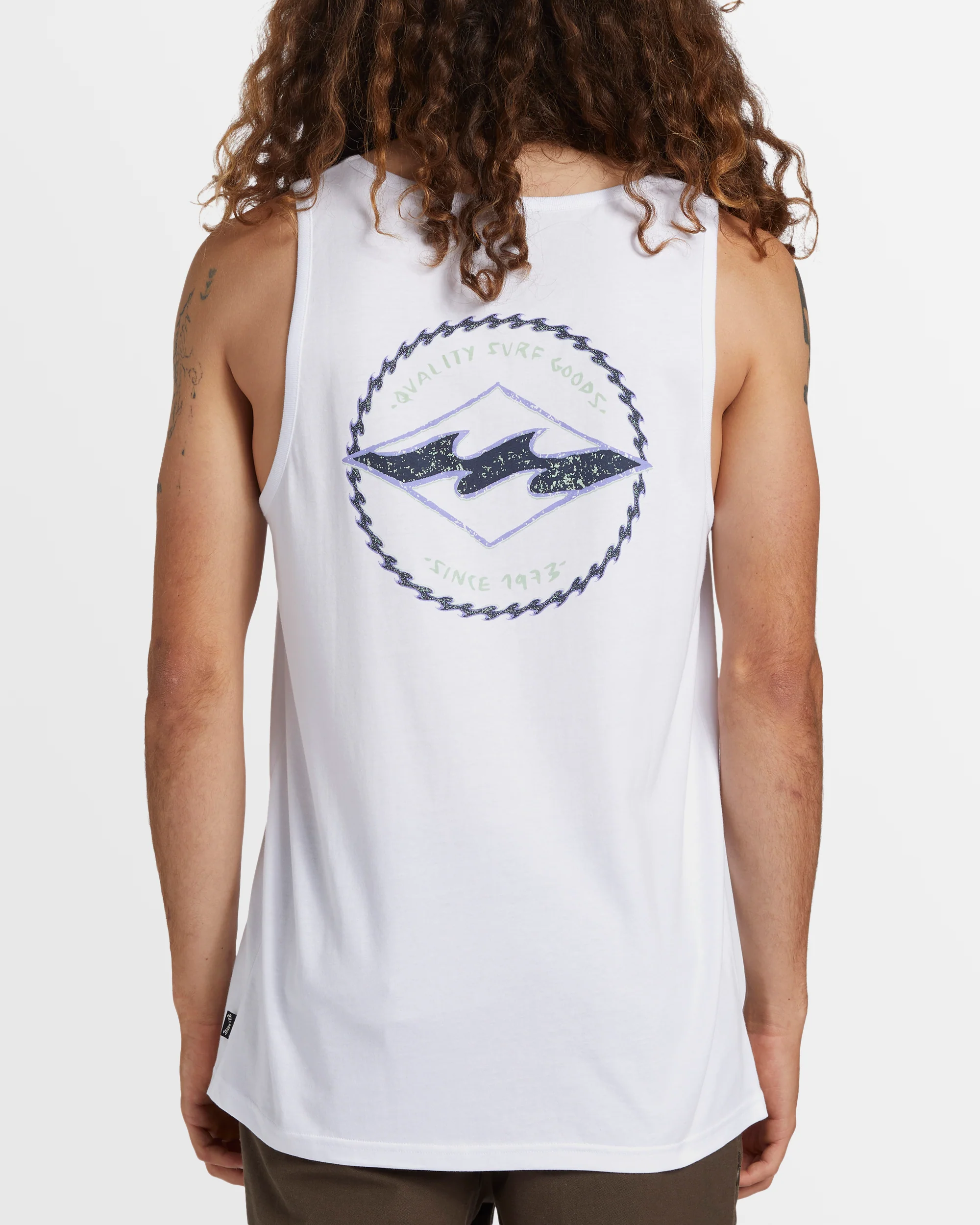 Mens Rotor Diamond Tank Top - Image 2