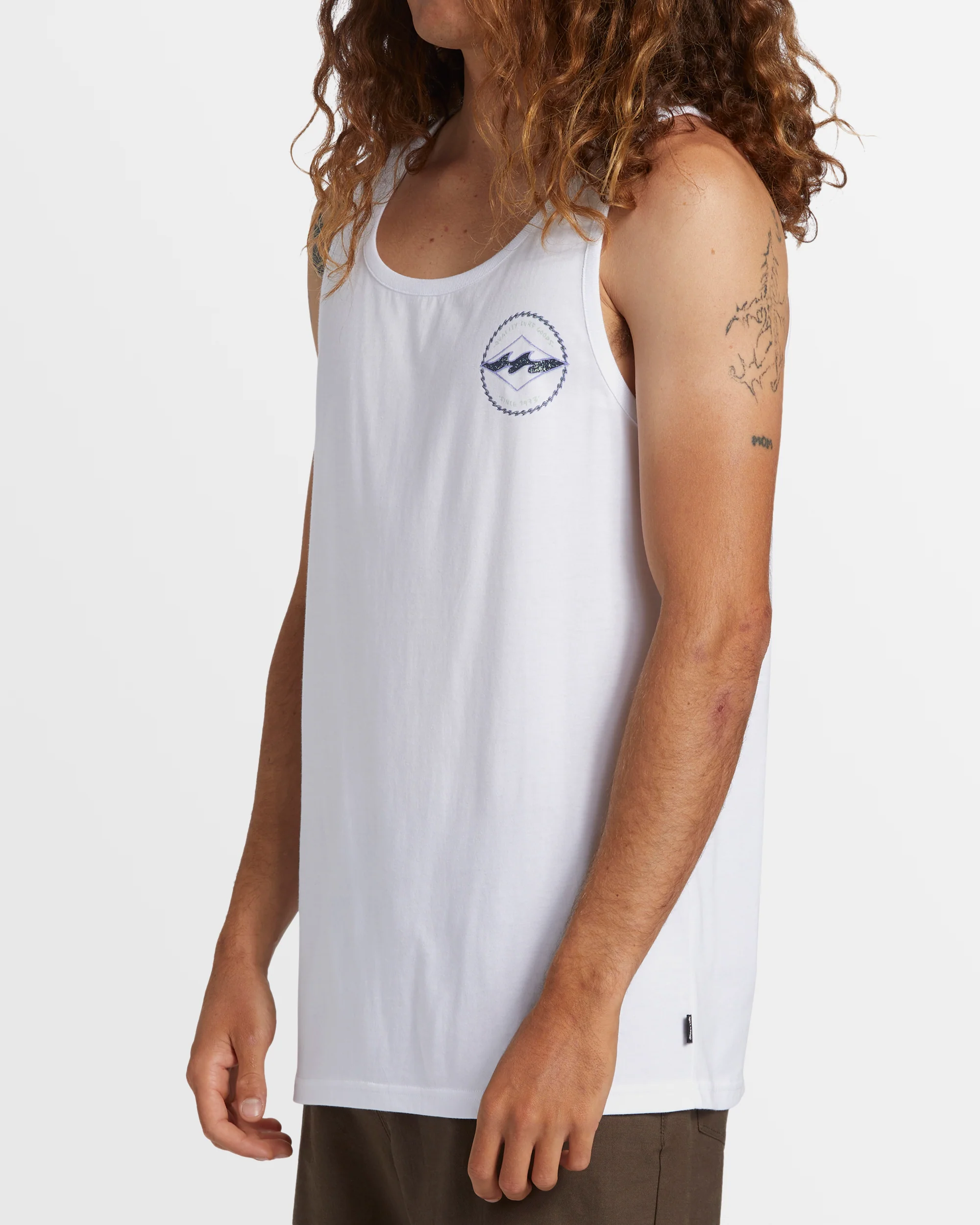 Mens Rotor Diamond Tank Top - Image 3