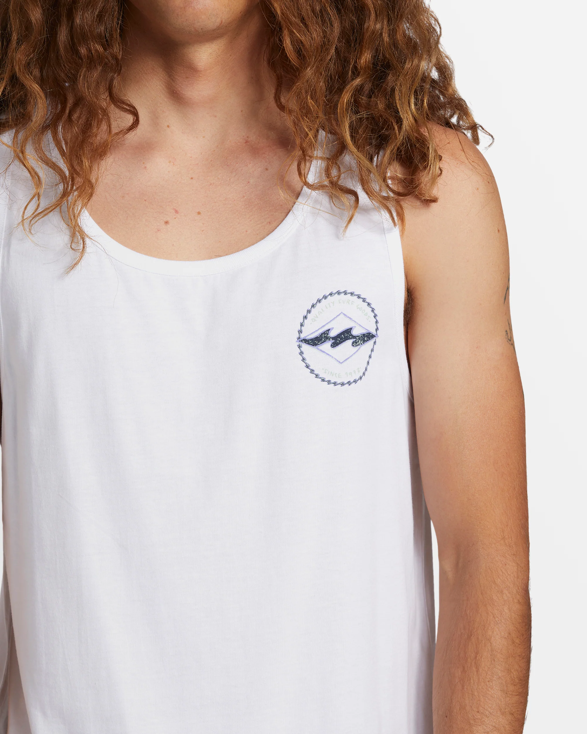Mens Rotor Diamond Tank Top - Image 4