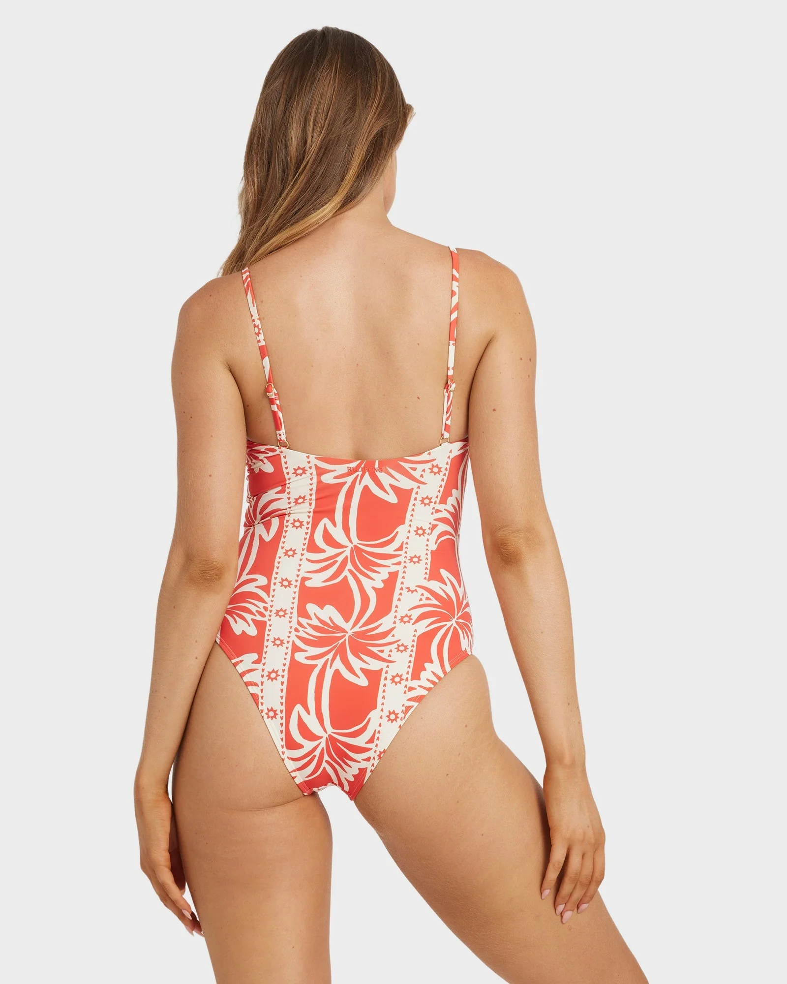 Womens Row Of Palms Bella One Piece Swimsuit - Image 3