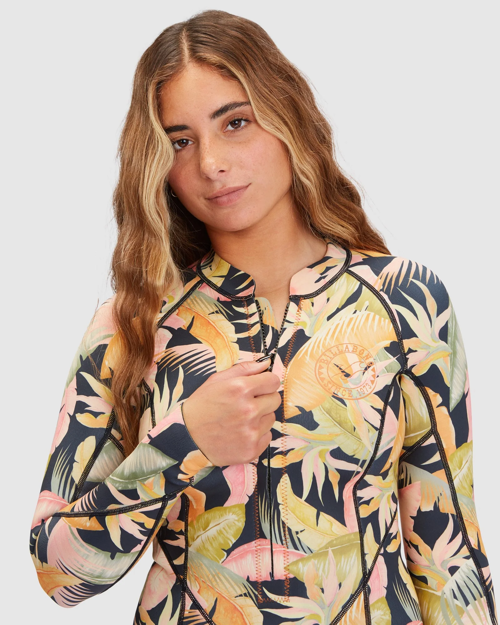 Womens Salty Dayz Light Long Sleeve Springsuit - Image 4
