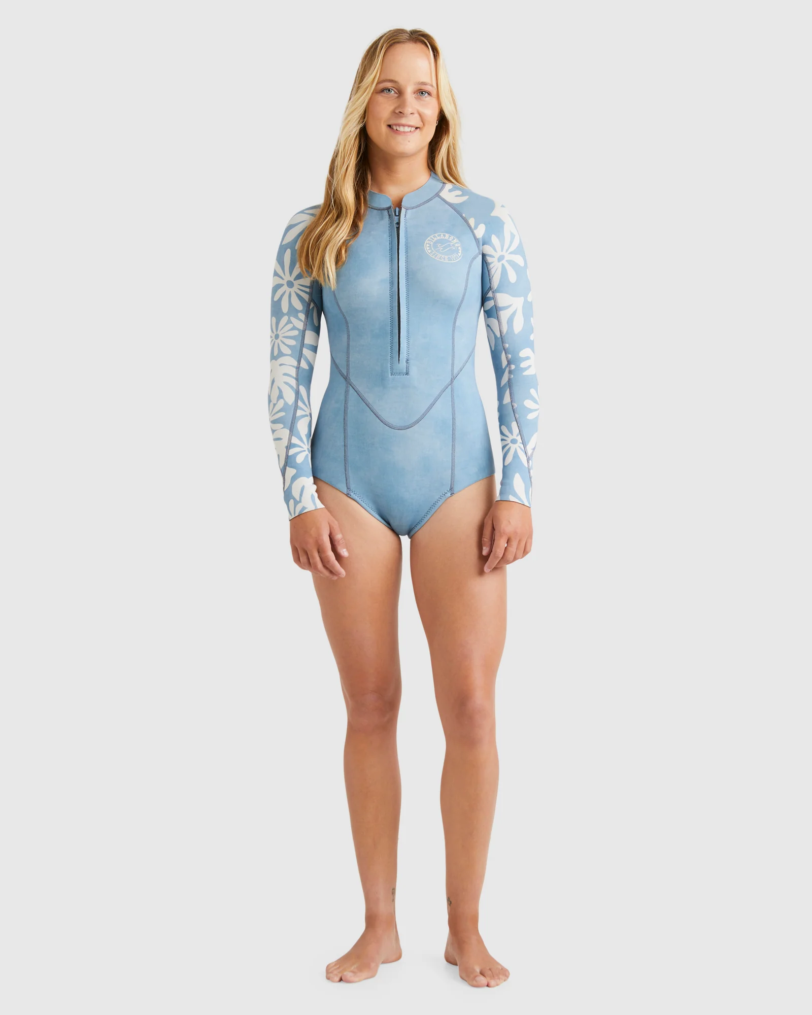 Womens Salty Dayz Long Sleeve Springsuit - Image 8