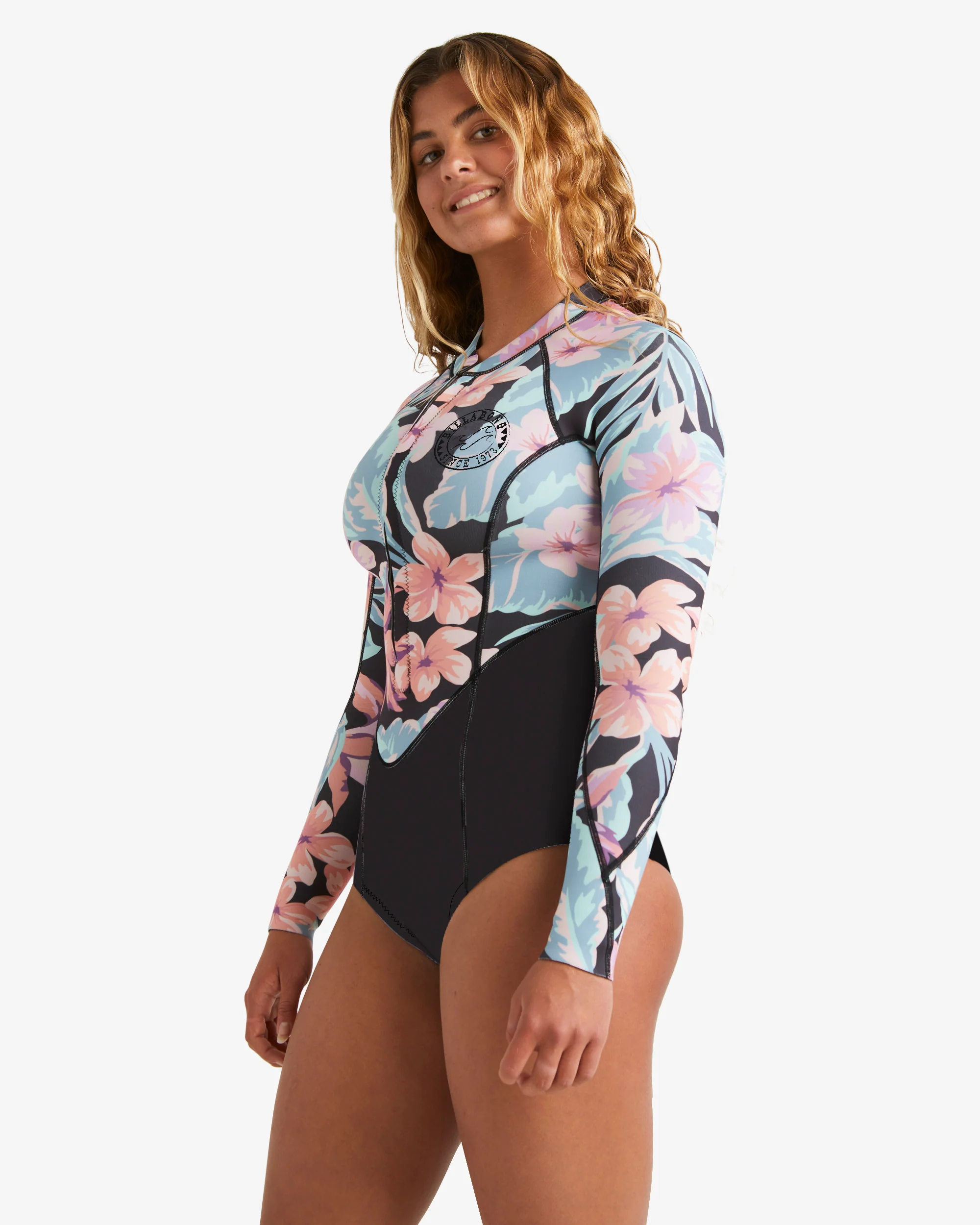 Womens 2/2mm Salty Dayz Long Sleeve Springsuit - Image 2