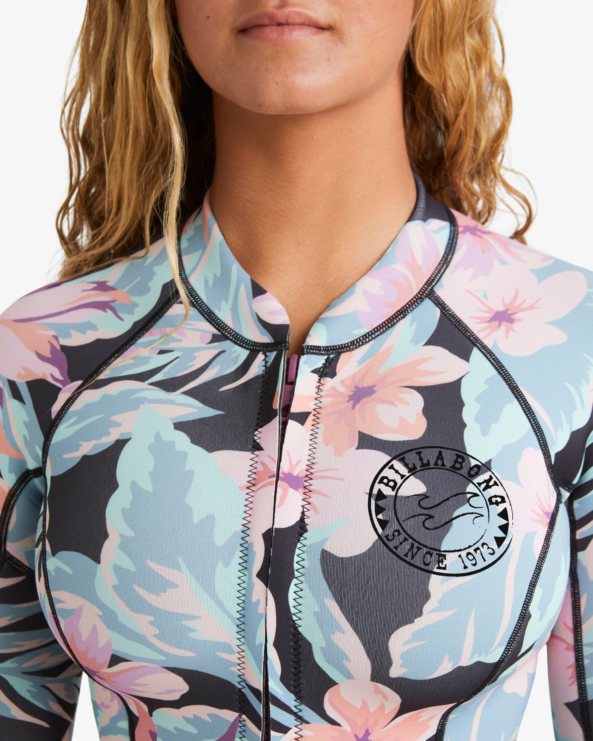 Womens 2/2mm Salty Dayz Long Sleeve Springsuit - Image 5