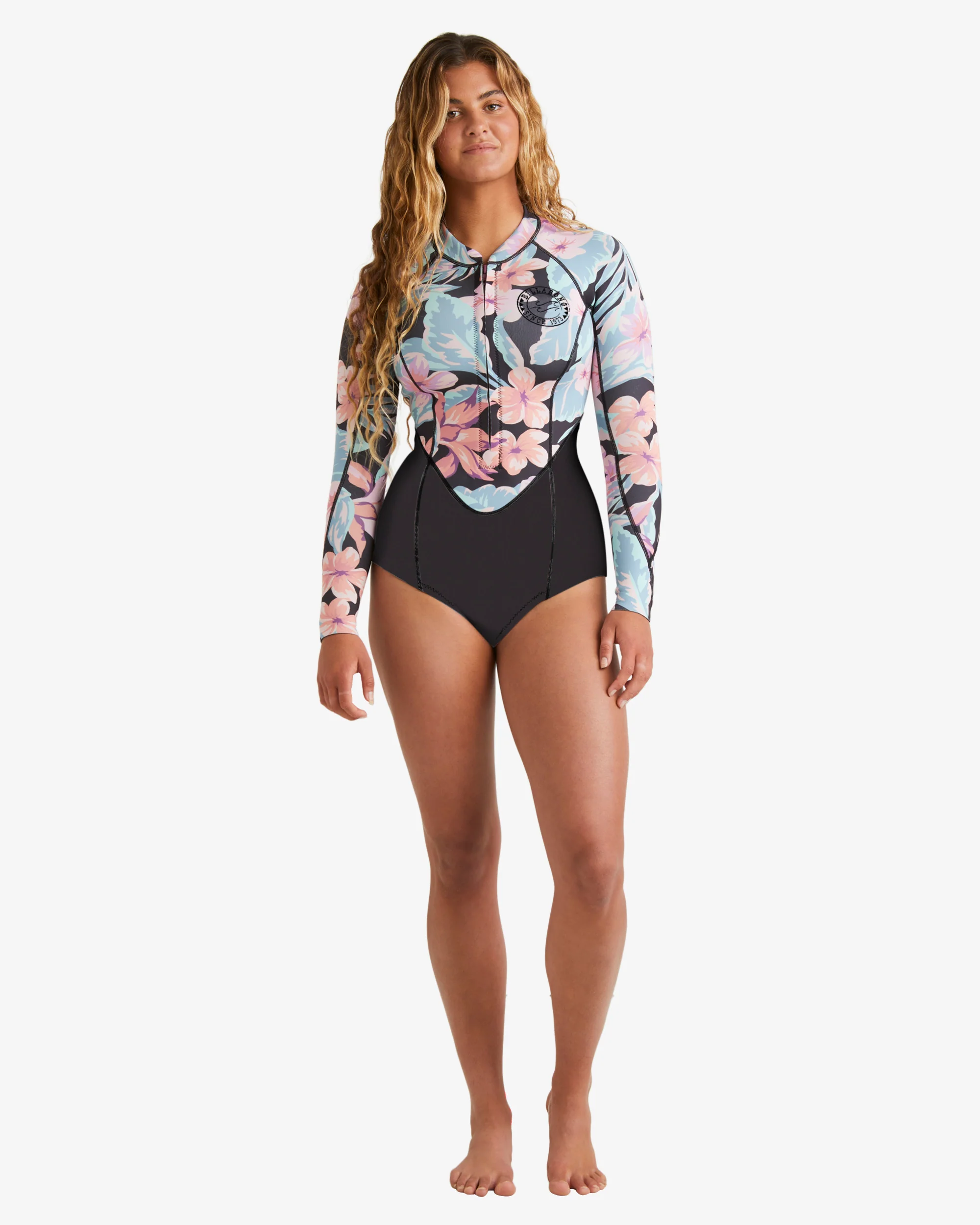 Womens 2/2mm Salty Dayz Long Sleeve Springsuit - Image 9