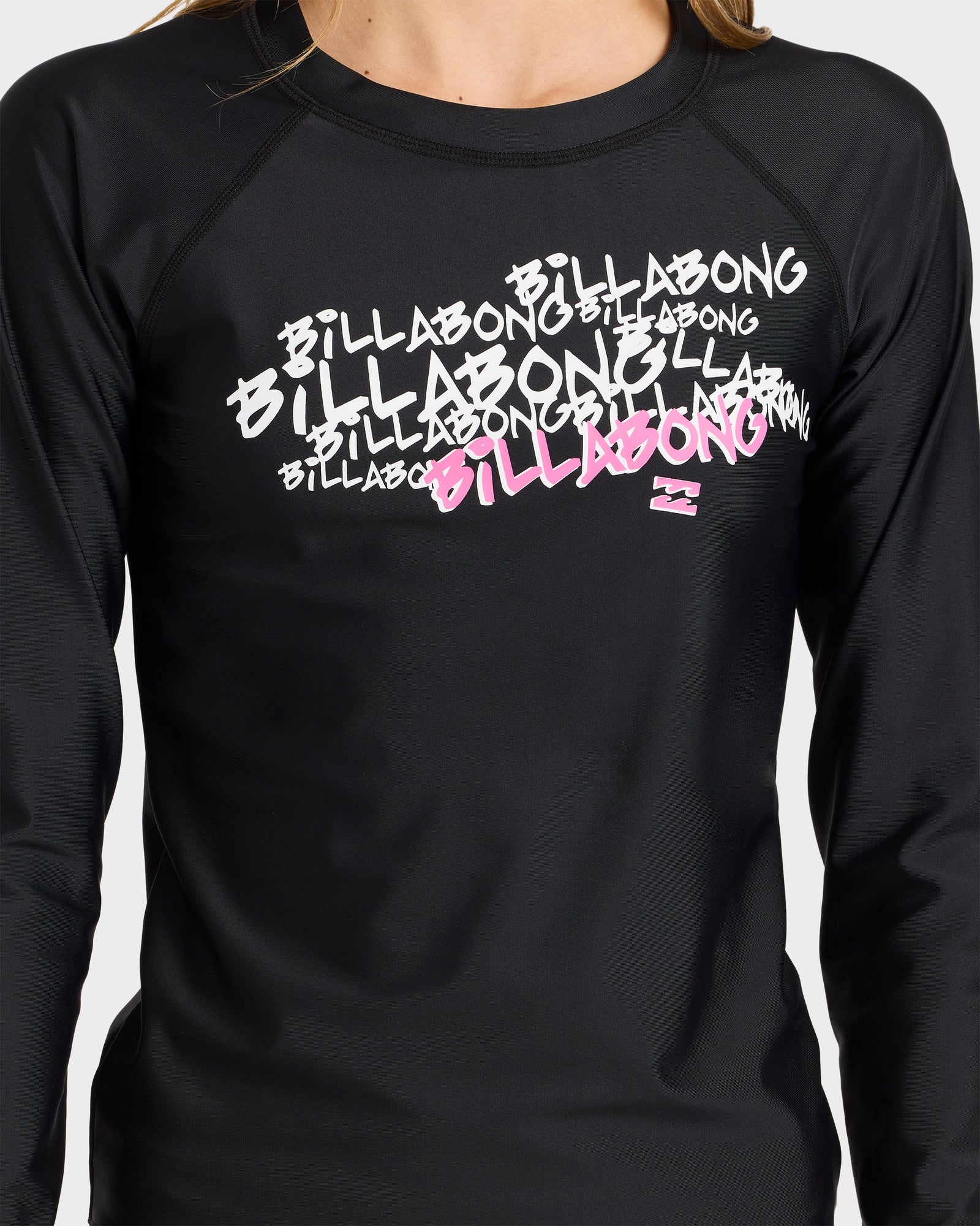 Girls 6-16 Say My Name Long Sleeve Rash Vest Set - Image 4